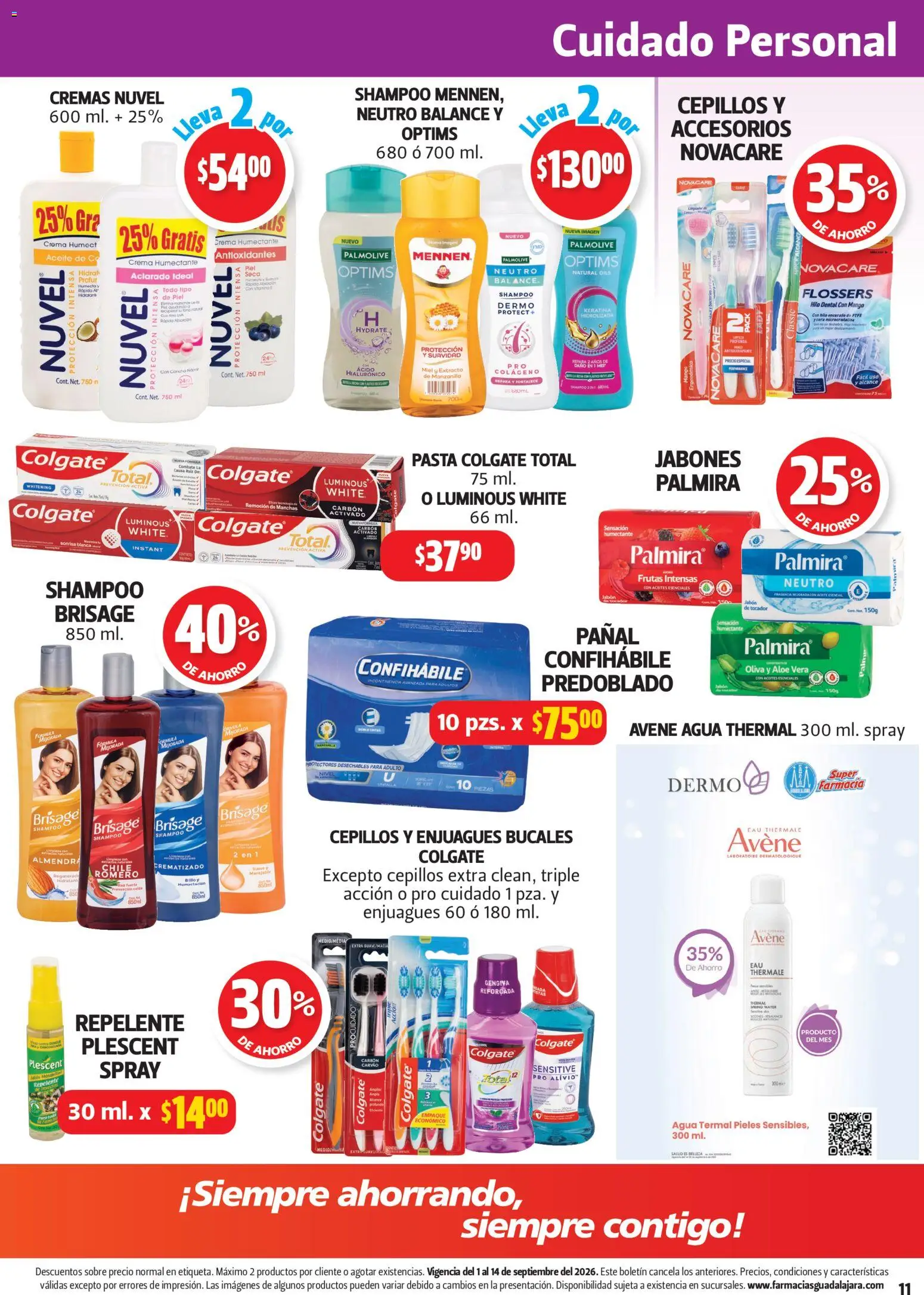 Vista previa las ofertas de la tienda Farmacia Guadalajara - Farmacia Guadalajara catálogo desde el 01/09/2026 