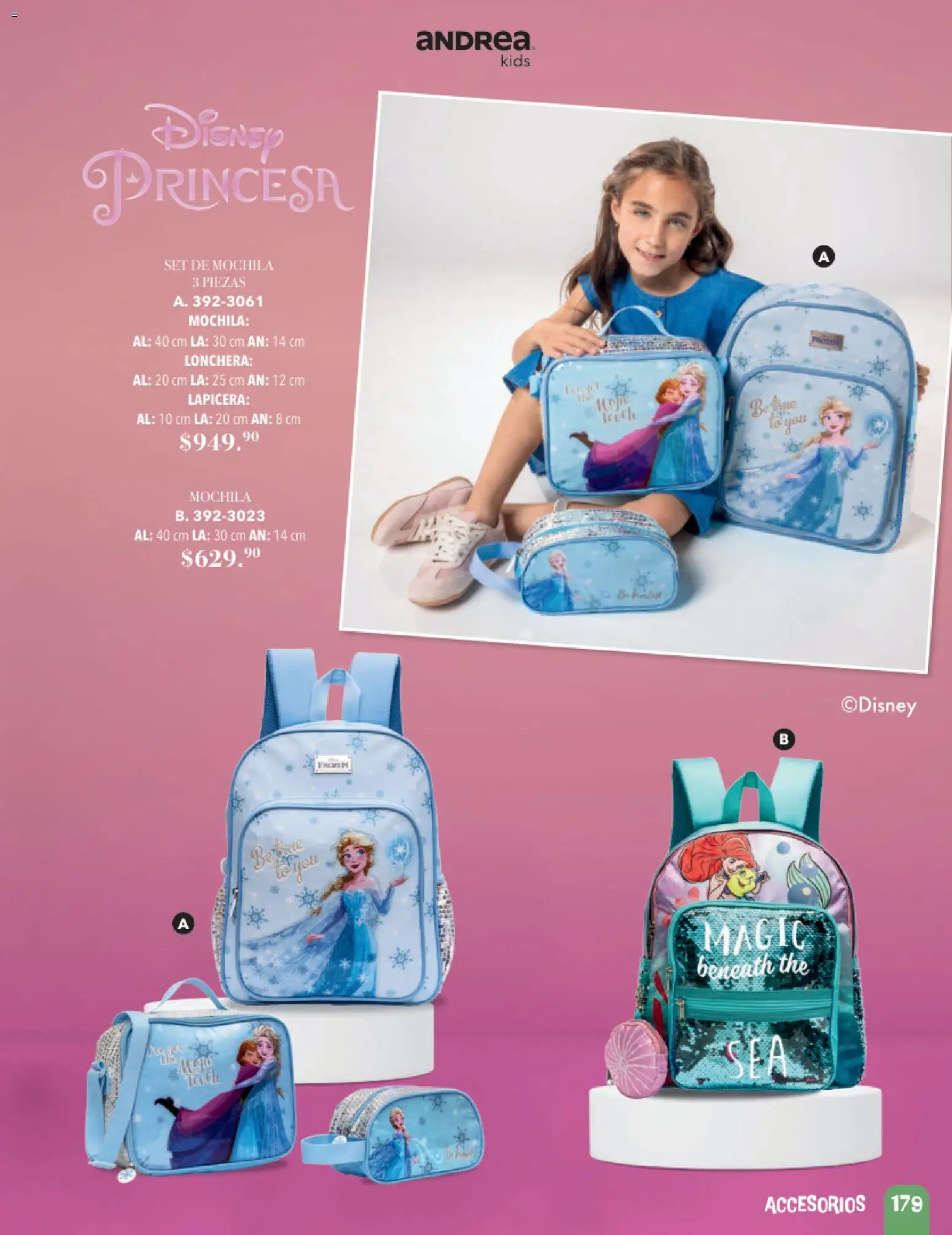 Vista previa las ofertas de la tienda Andrea - Andrea catálogo Infantil desde el 24/05/2026 - Mochila