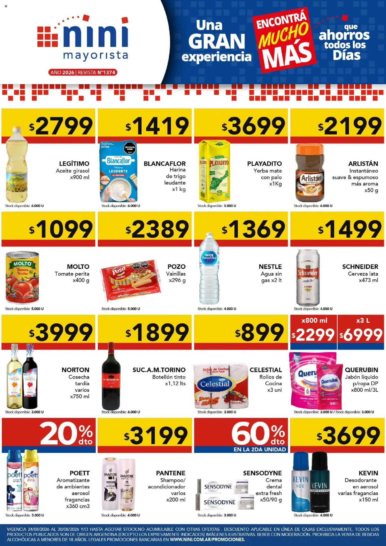 Vista previa del folleto de la tienda NINI Mayorista válido desde el 24/08/2026 