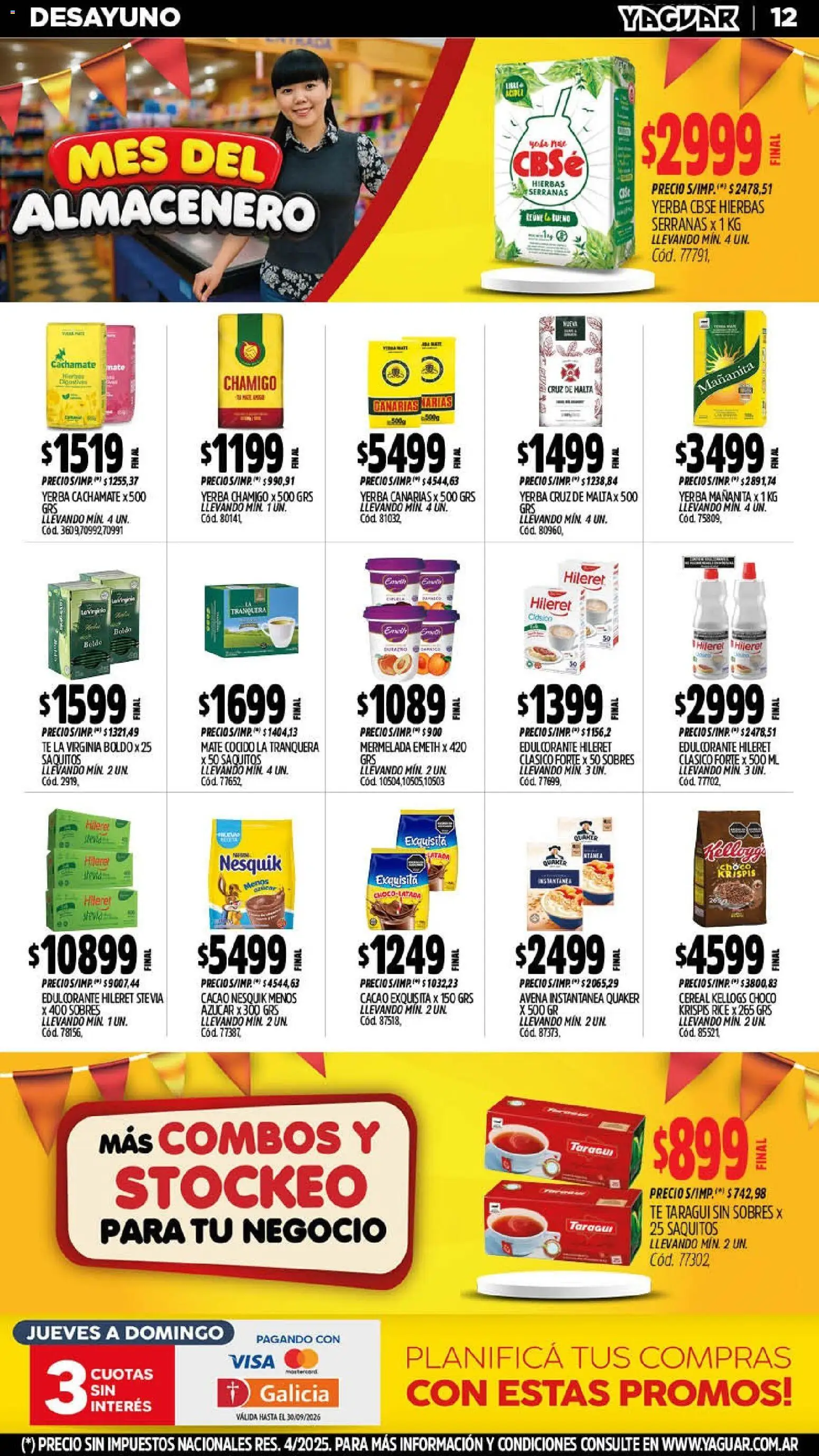 Vista previa del folleto de la tienda Yaguar válido desde el 14/09/2026 