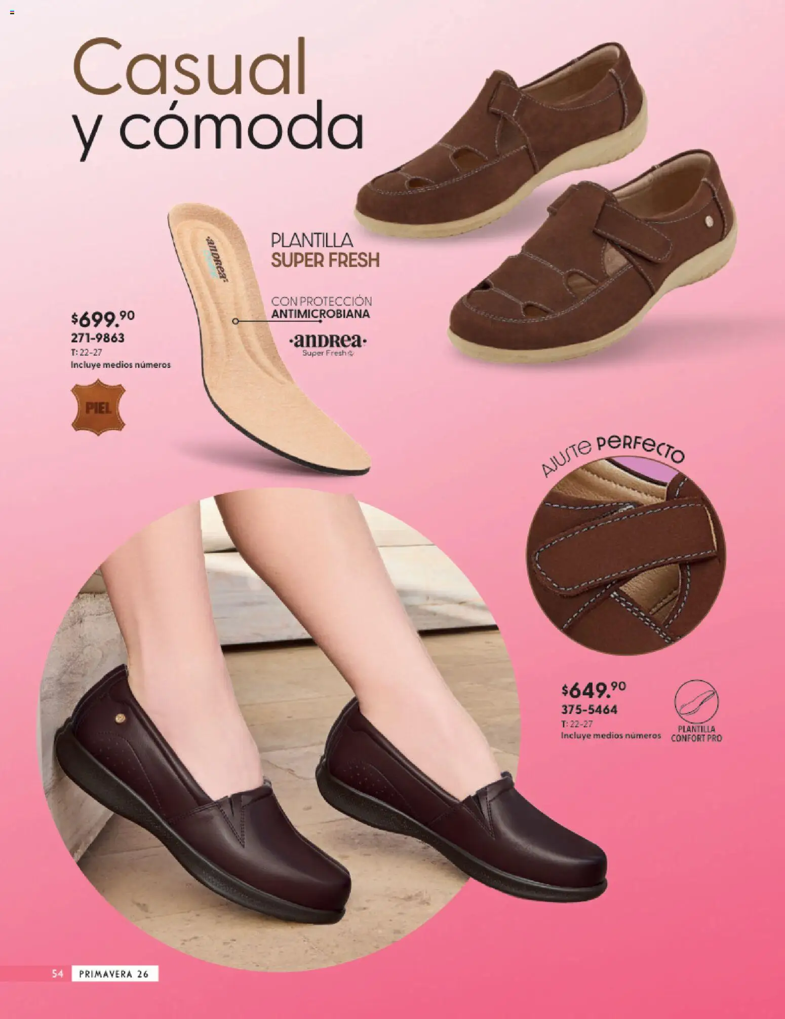 Vista previa las ofertas de la tienda Andrea - Catálogo Calzado Confort desde el 25/01/2026 