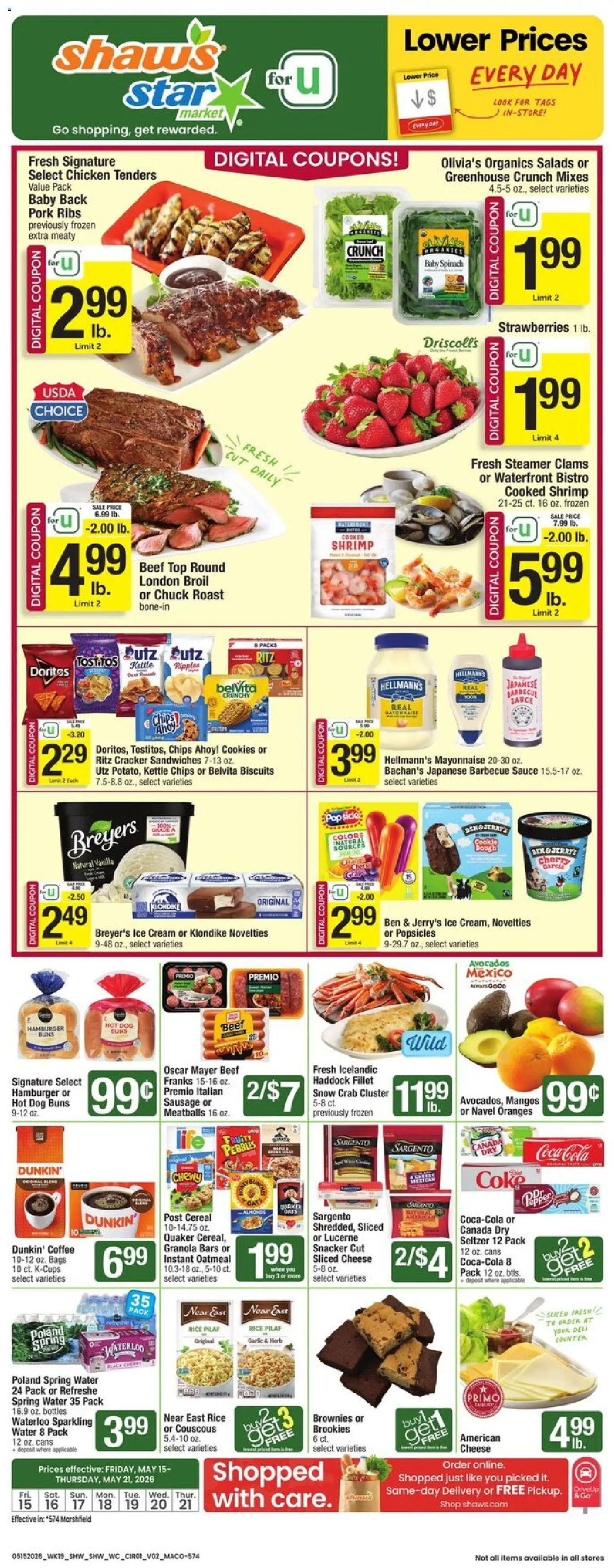Ad Preview of Star Market Star Market Weekly Ad - MA from 05/15/2026