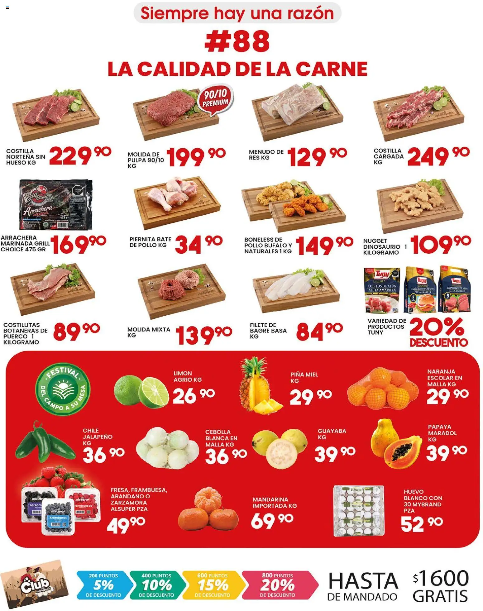 Vista previa las ofertas de la tienda Alsuper - Alsuper folleto desde el 30/10/2026 