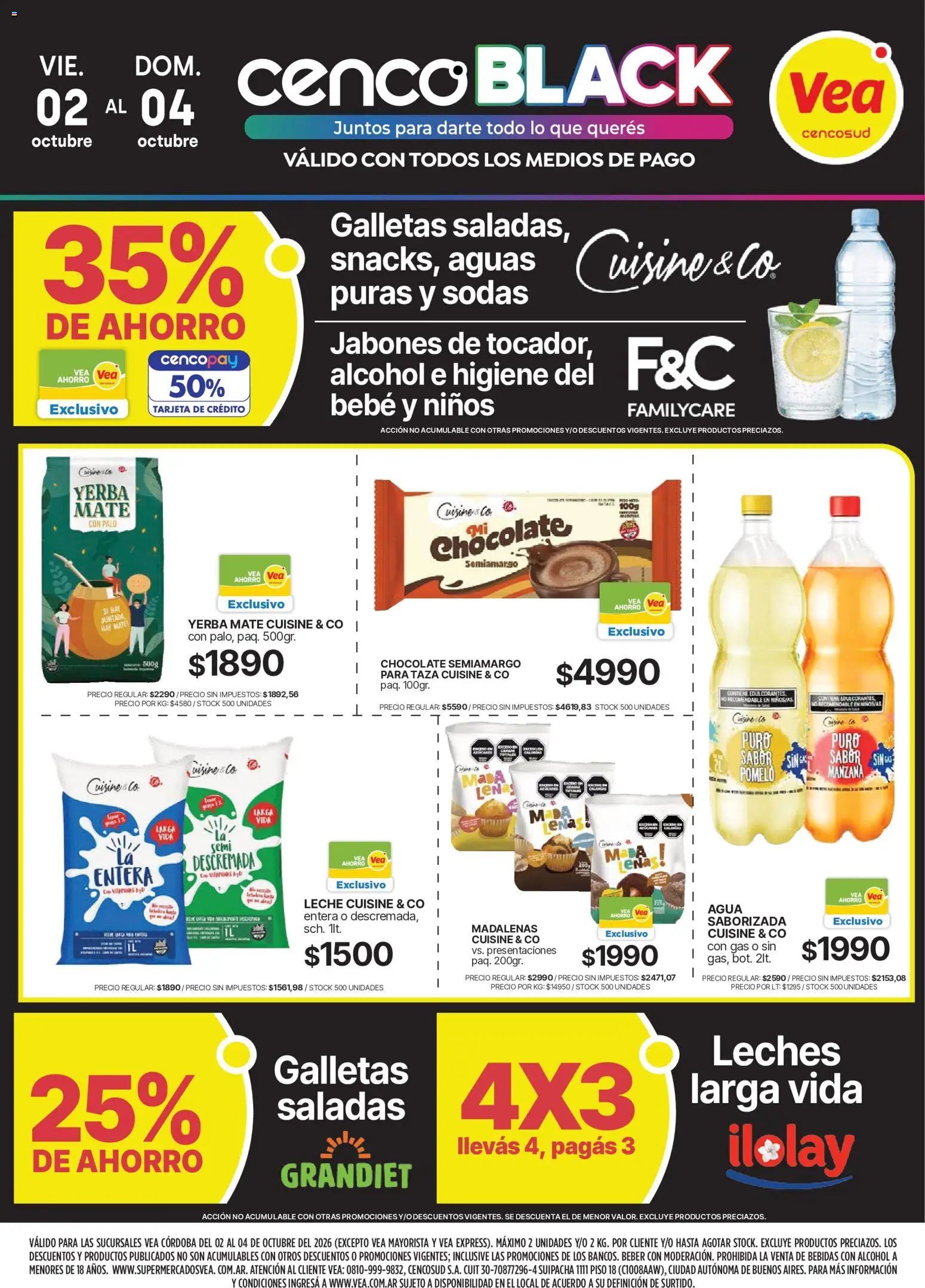 Vista previa del folleto de la tienda Vea válido desde el 02/10/2026 