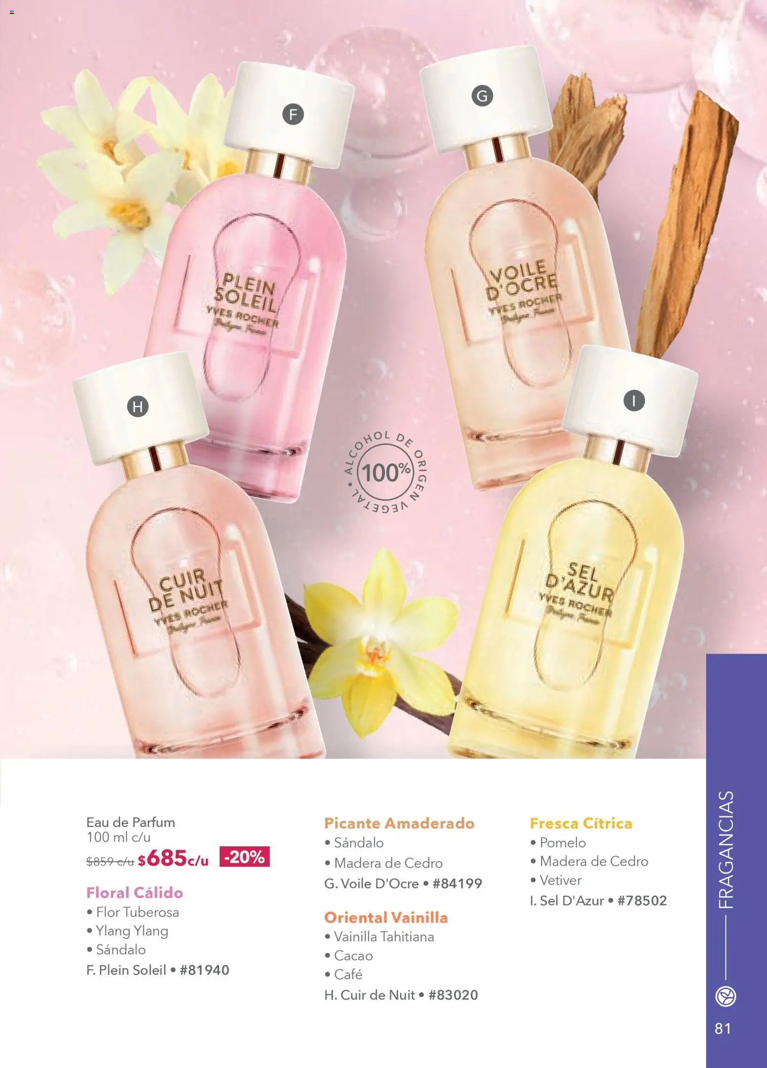 Vista previa las ofertas de la tienda Yves Rocher - Campaña 4 2026 desde el 03/03/2026 - Café, Cacao, Vainilla, Pomelo