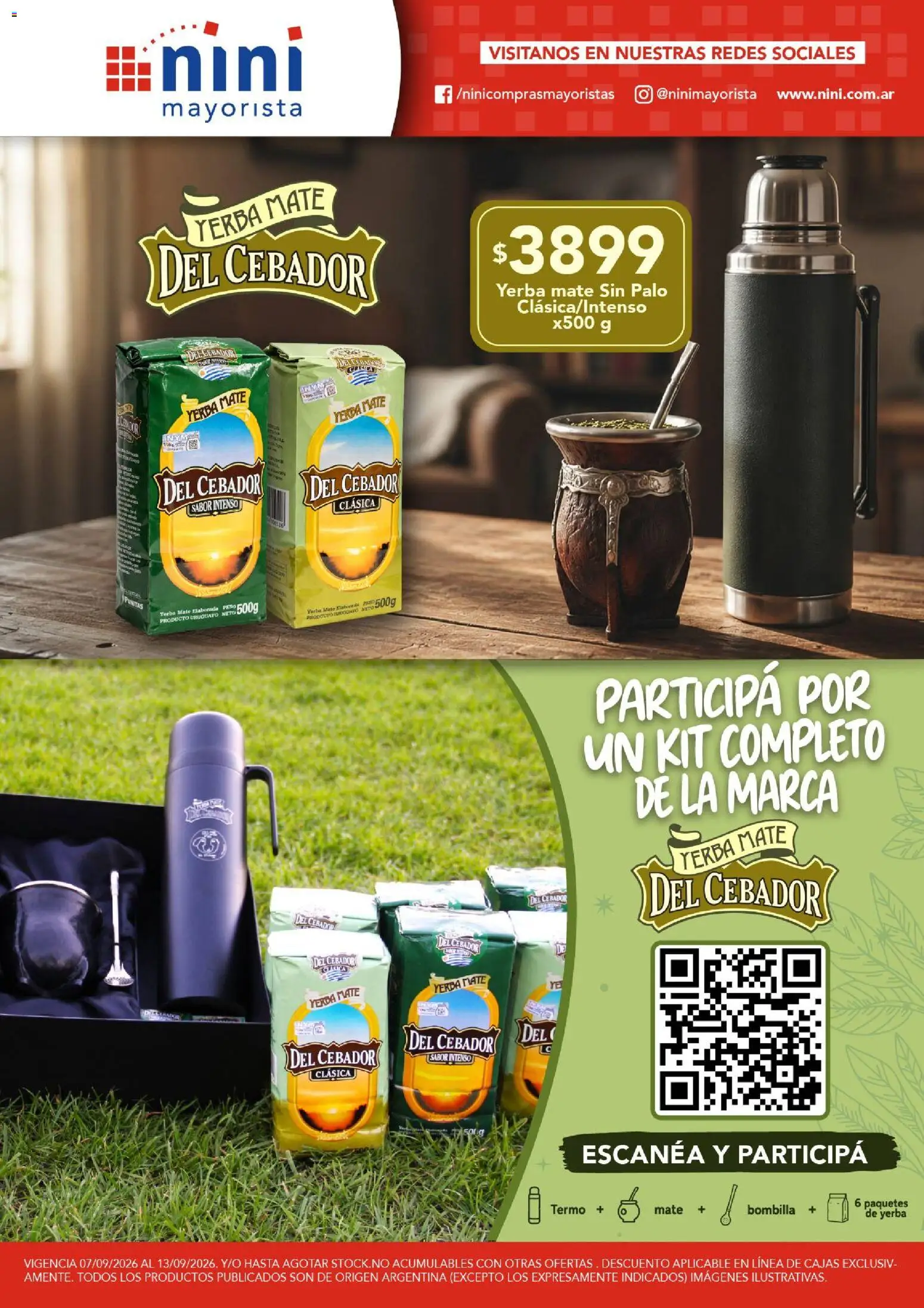 Vista previa del folleto de la tienda NINI Mayorista válido desde el 07/09/2026 