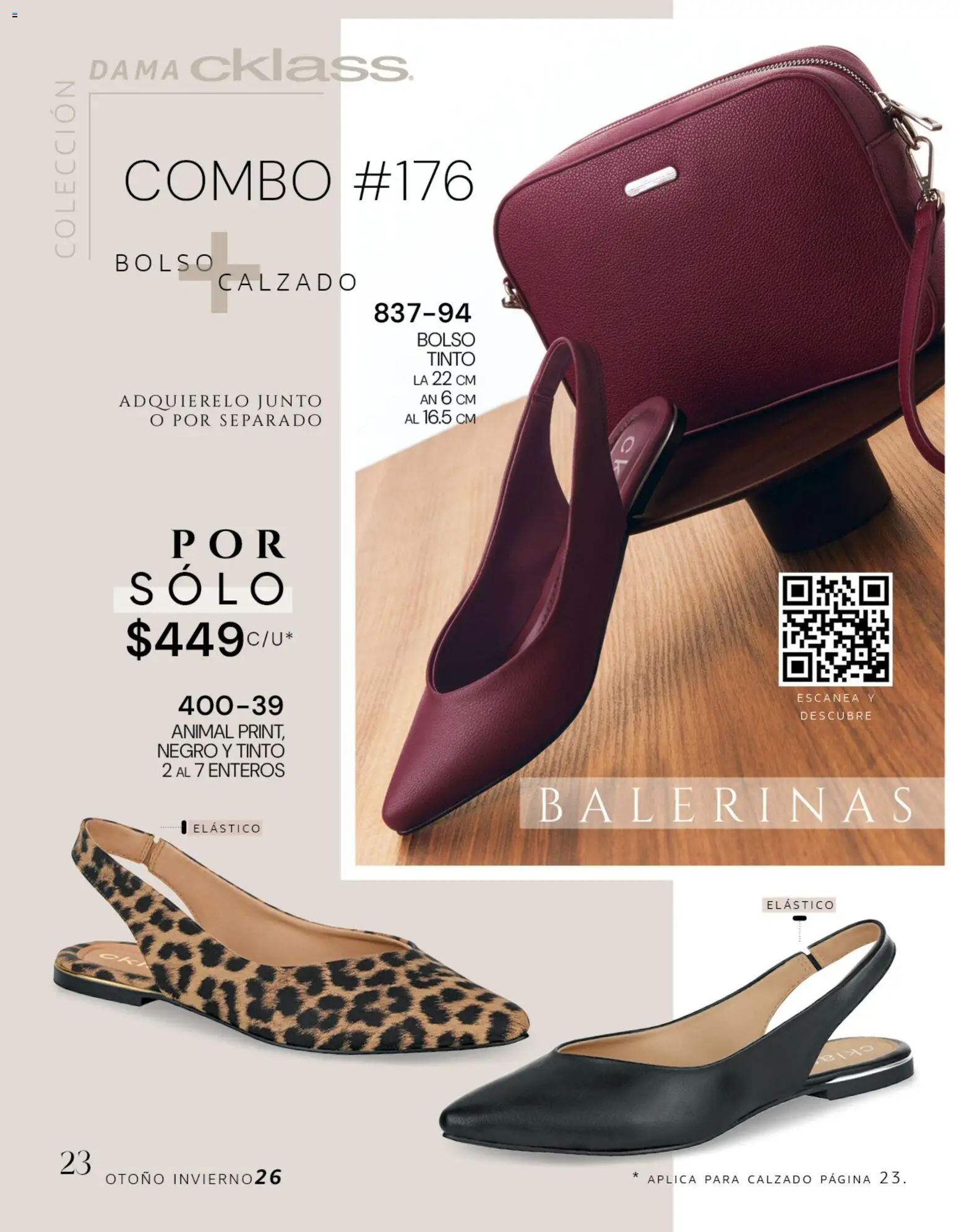 Vista previa las ofertas de la tienda Cklass - Cklass catálogo Dama calzado desde el 08/07/2026 