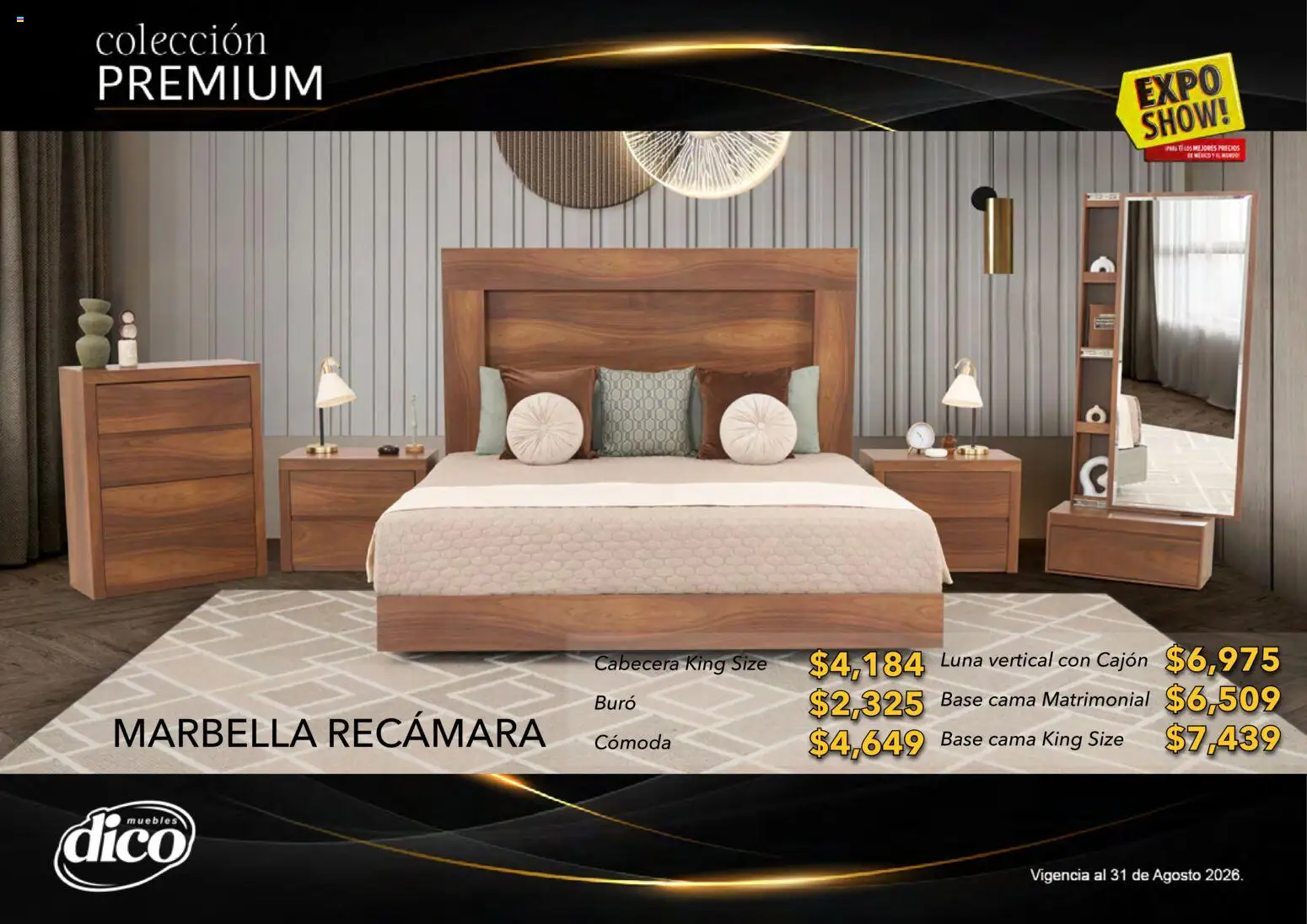 Vista previa las ofertas de la tienda Muebles Dico - Muebles Dico catálogo Colección Premium desde el 01/08/2026 