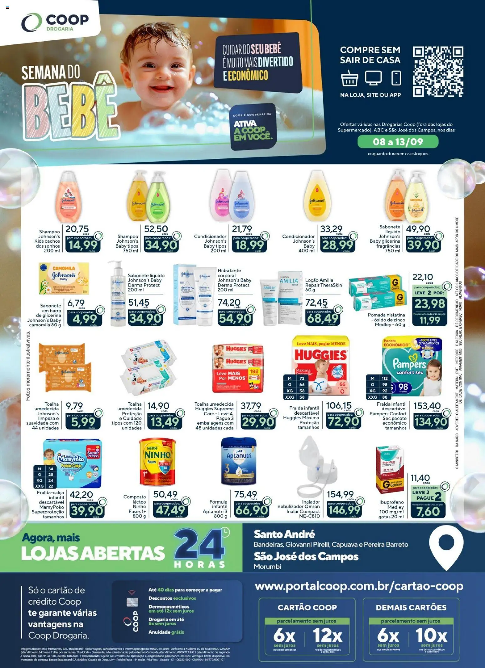 Pré-Visualização do folheto "Coop ofertas Semana do Bebê" da loja Coop válido a partir de 08/09/2026
