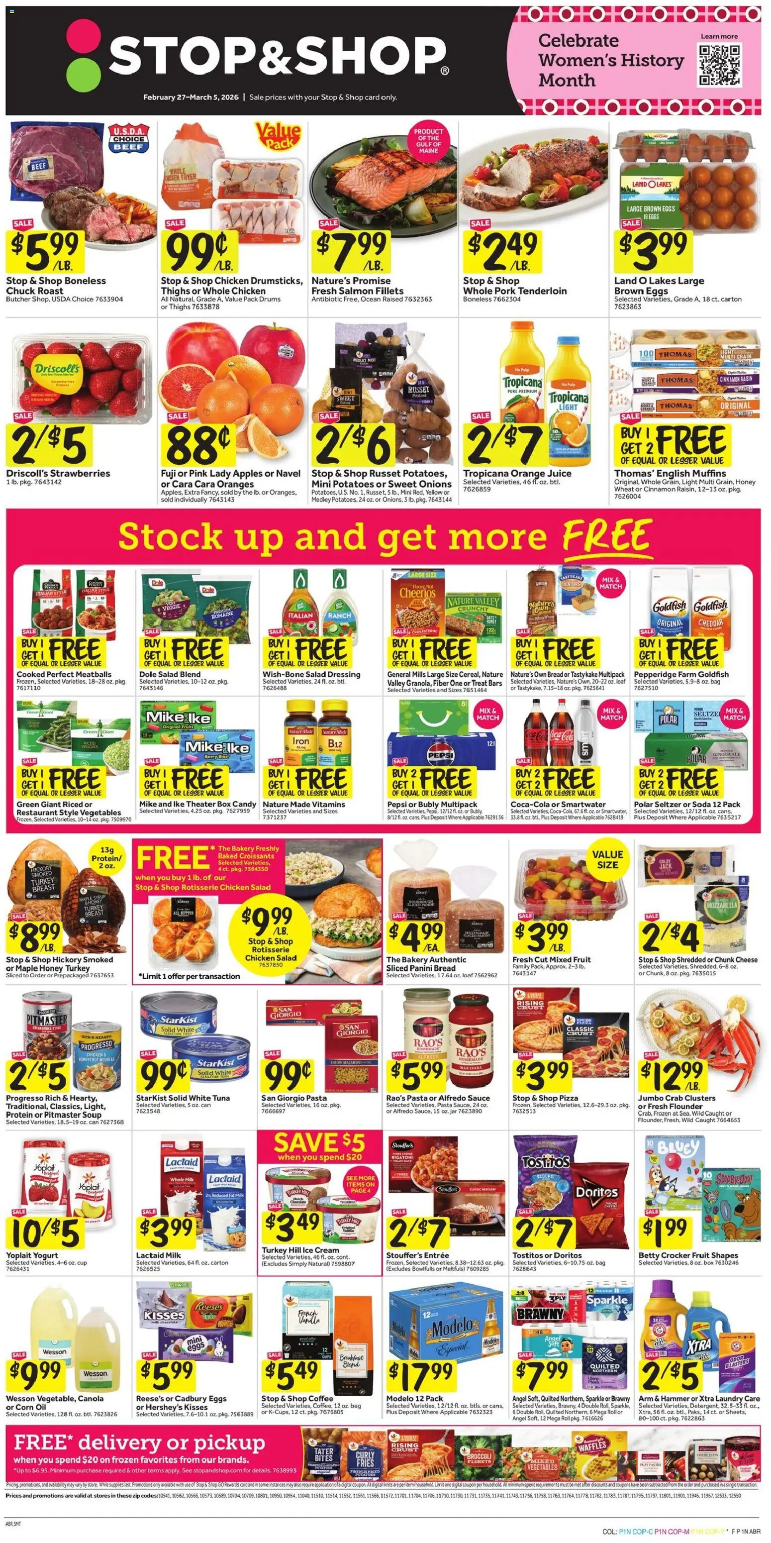 Ad Preview of Stop & Shop Weekly Circular - NY from 02/27/2026
