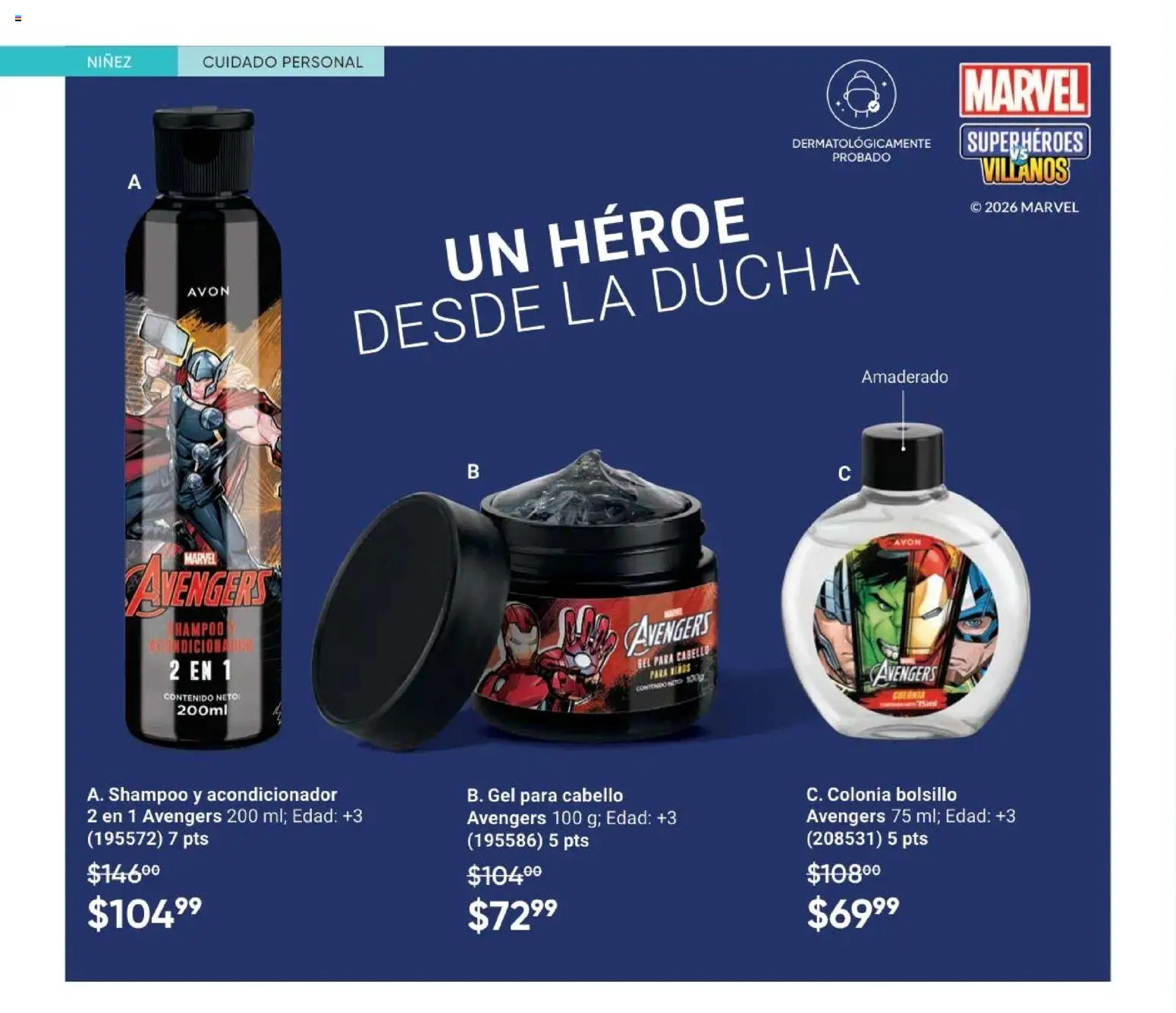 Vista previa las ofertas de la tienda AVON - AVON Casa & Estilo 8 2026 desde el 08/05/2026 - Shampoo, Acondicionador