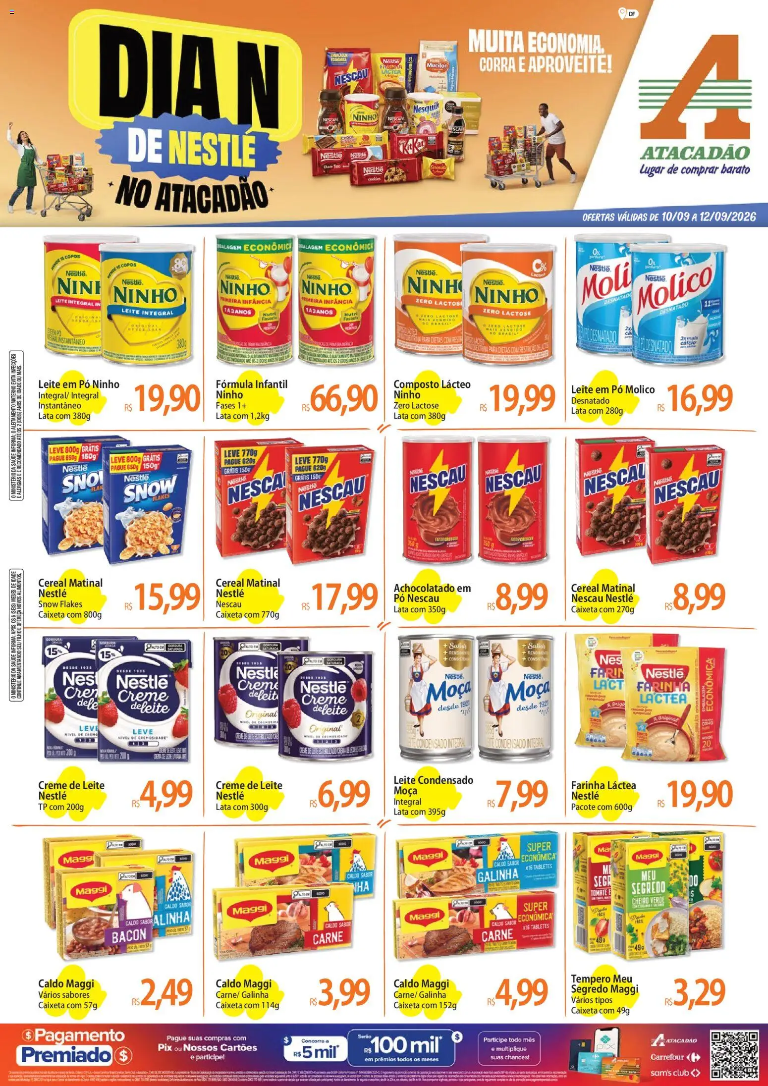 Pré-Visualização do folheto "Atacadão ofertas - DF" da loja Atacadão válido a partir de 10/09/2026