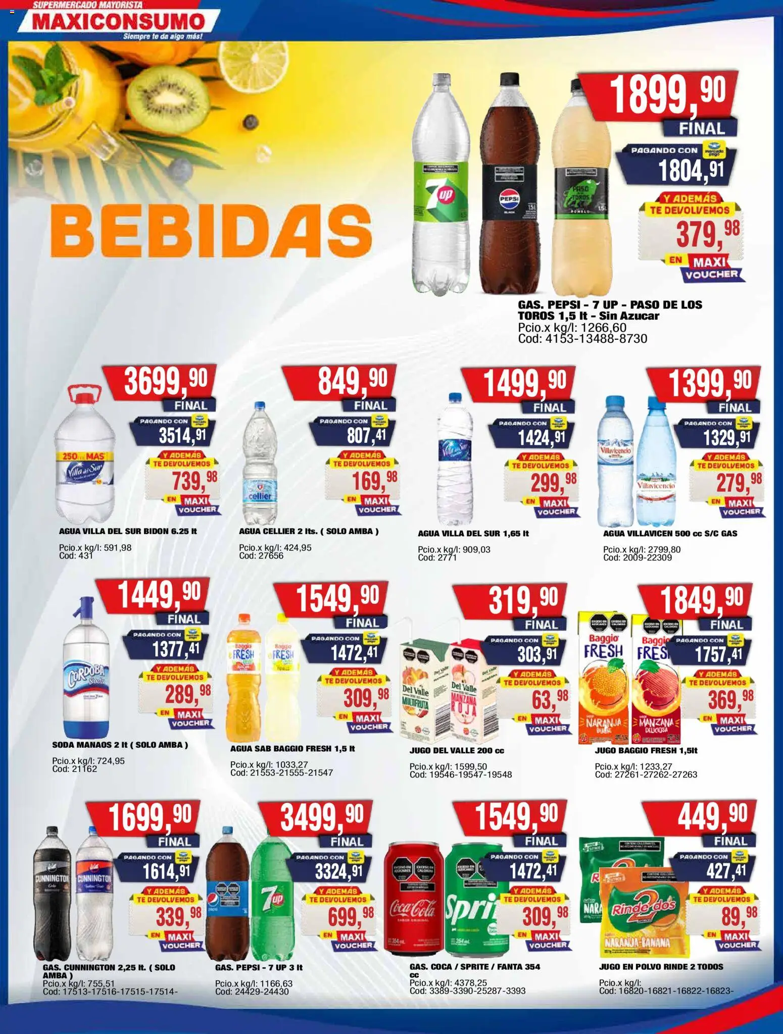 Vista previa del folleto de la tienda Maxiconsumo válido desde el 12/10/2026 