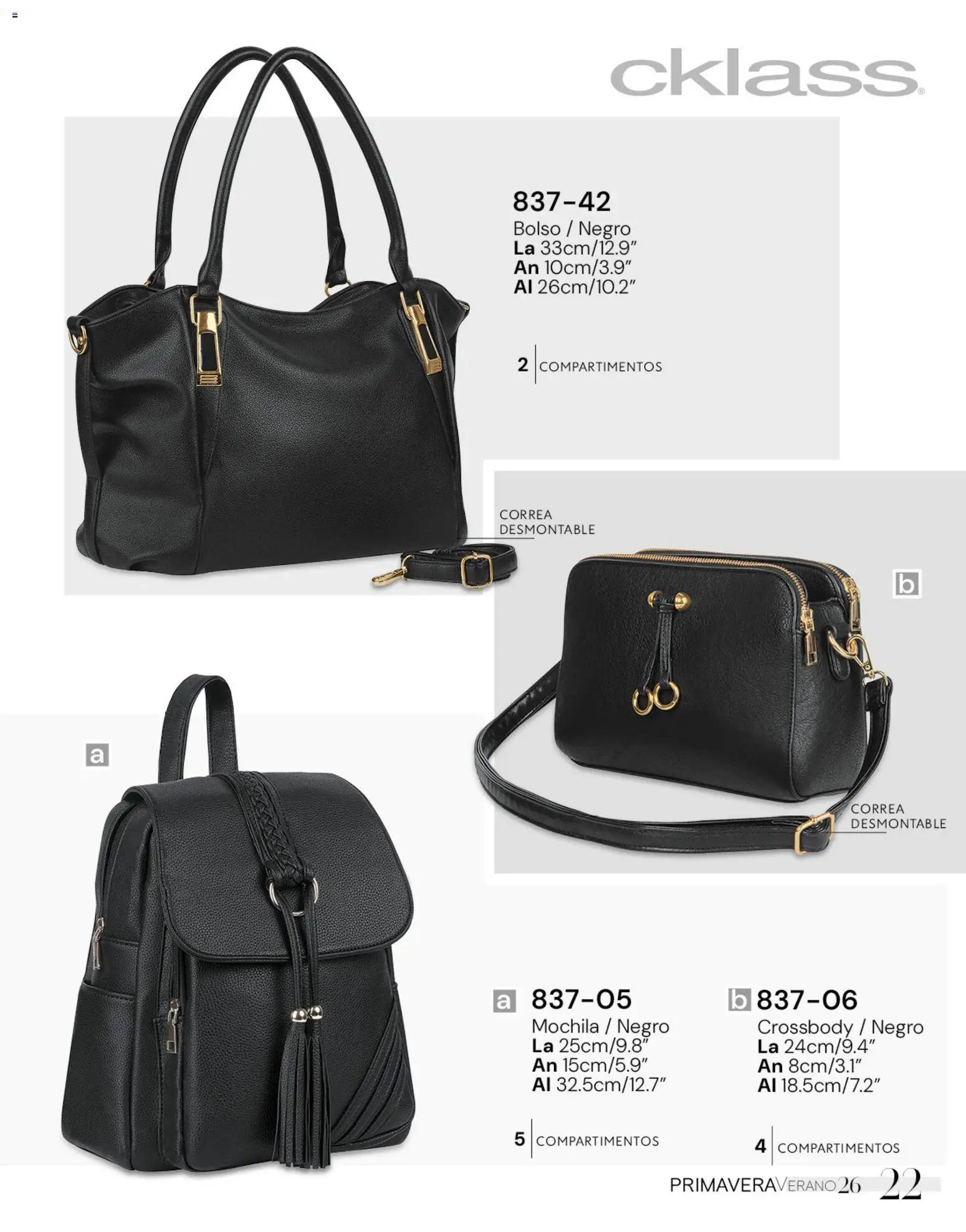 Vista previa las ofertas de la tienda Cklass - Catálogo Handbags desde el 02/01/2026 - Mochila, Bolso