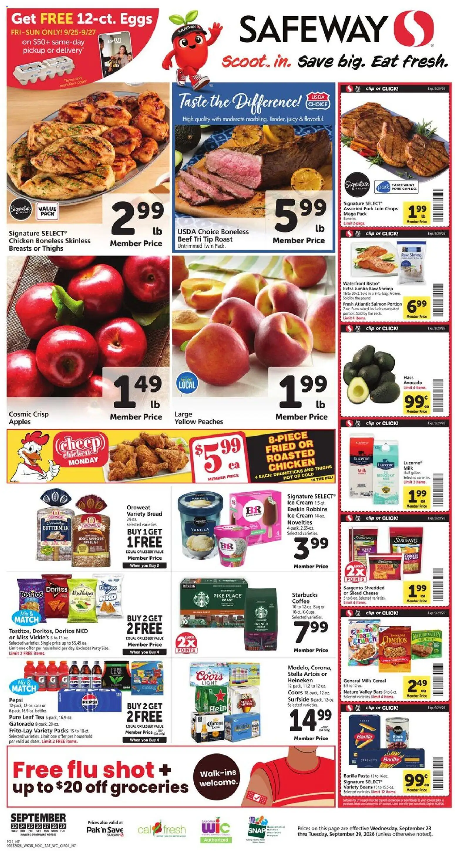 Ad Preview of Safeway Safeway Weekly Ad from 09/23/2026