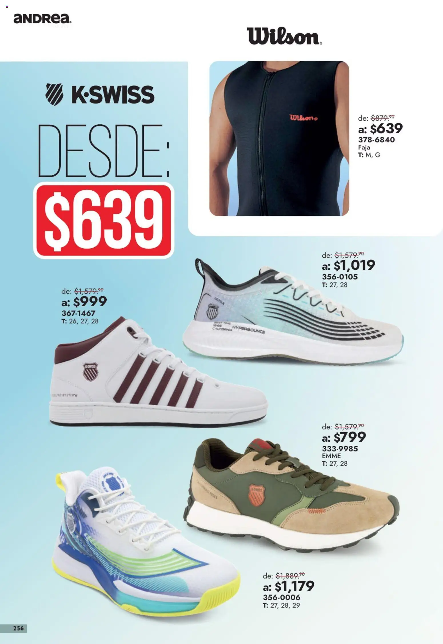 Vista previa las ofertas de la tienda Andrea - Andrea catálogo Outlet desde el 13/09/2026 