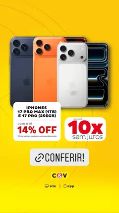 Pré-Visualização do folheto "Casa e Video ofertas" da loja Casa e Video válido a partir de 21/07/2026