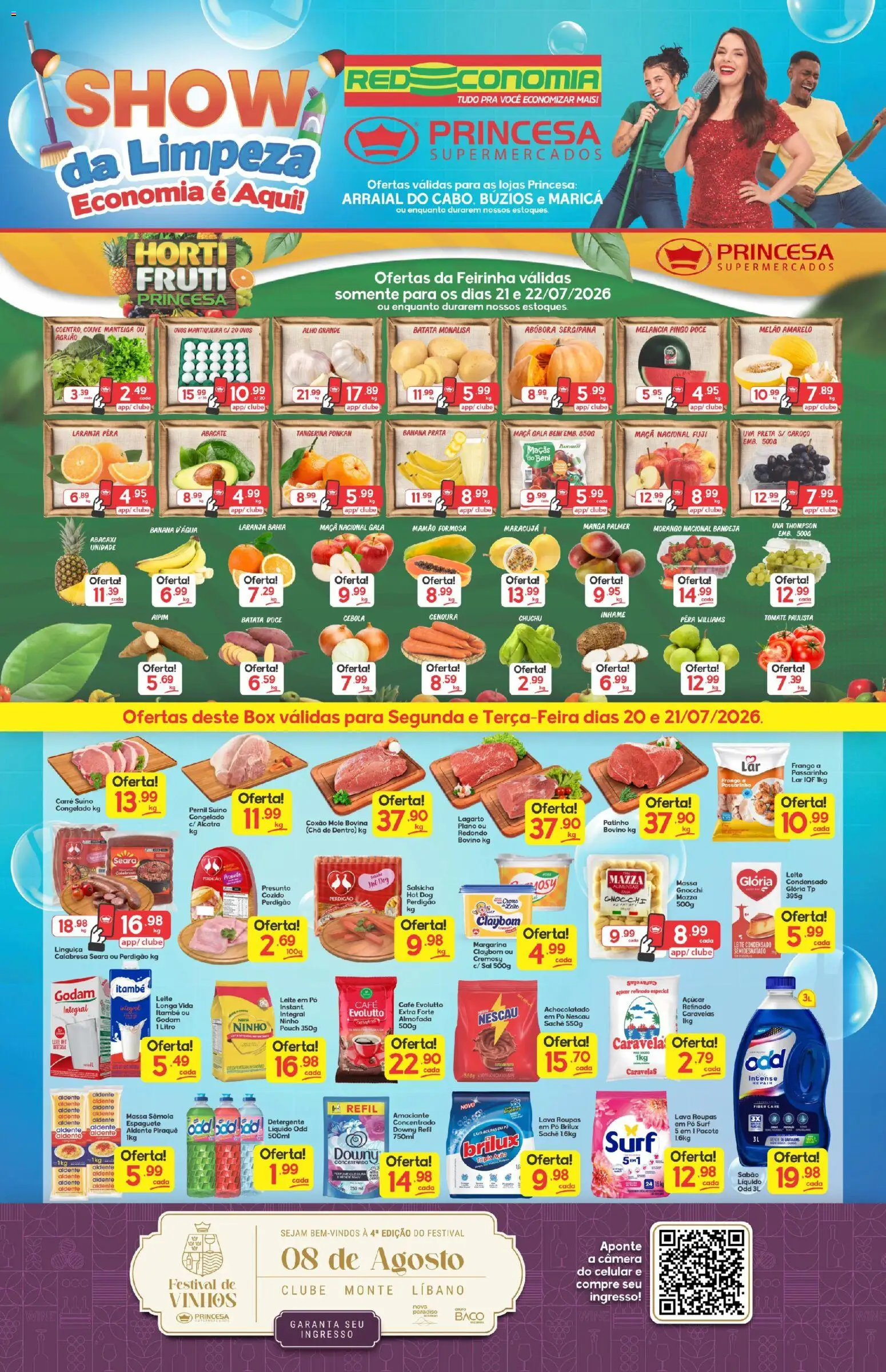 Ofertas Princesa ofertas até 22/07/2026.
