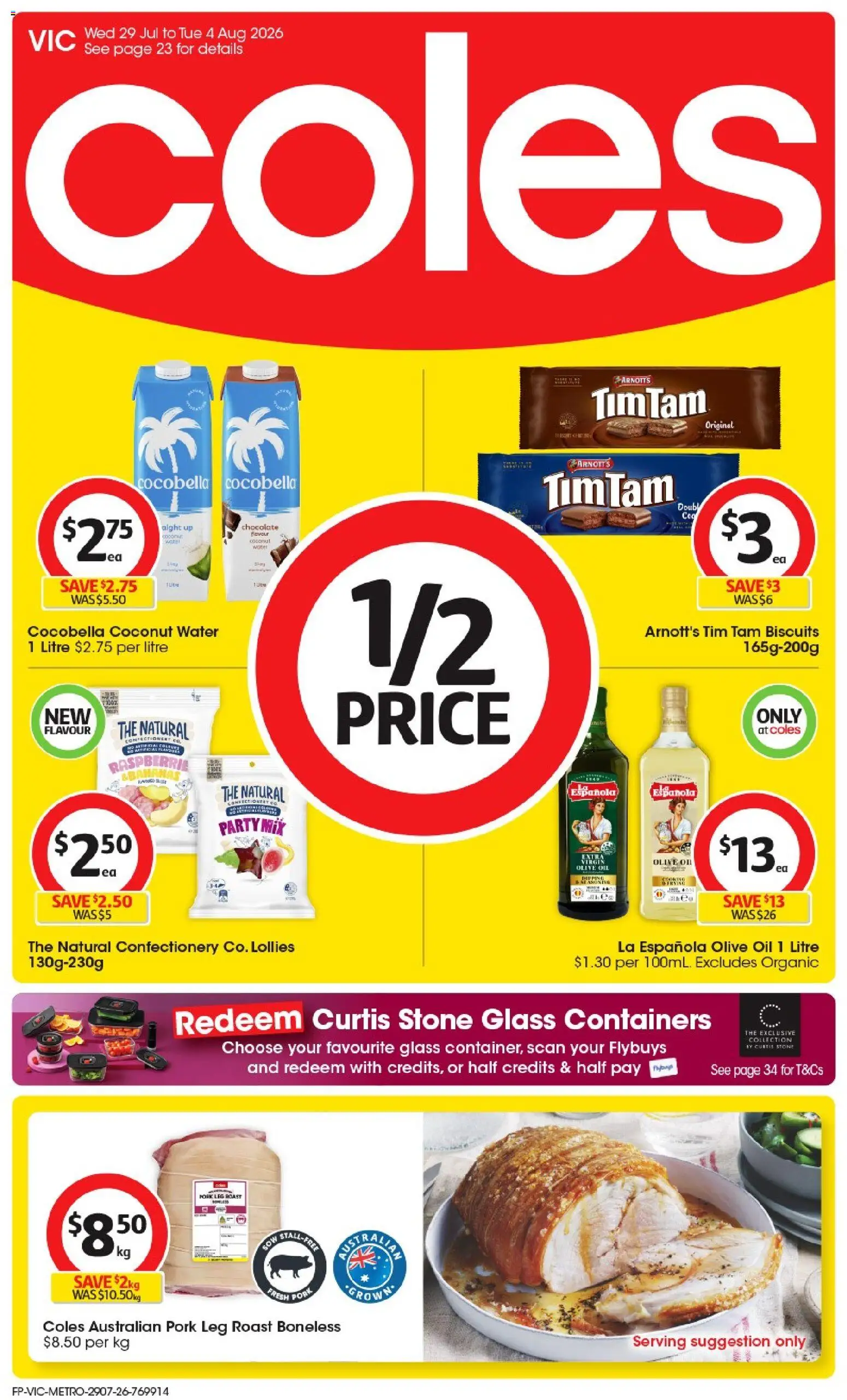 Preview of catalogue Coles catalogue VIC from shop Coles valid 29/07/2026