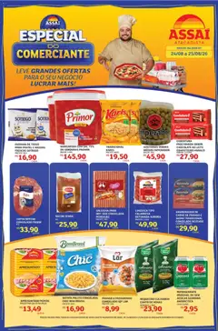 Pré-Visualização do folheto "Assaí Atacadista ofertas - GO" da loja Assaí Atacadista válido a partir de 24/08/2026