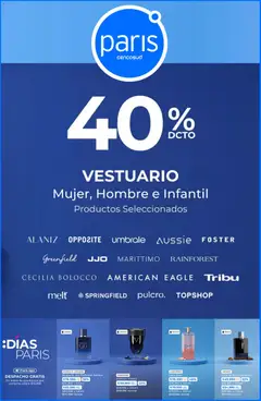 Folleto de la tienda Paris válido desde el 26.08.2026 
