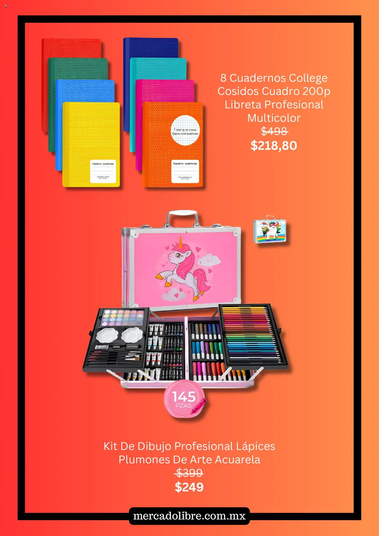 Vista previa las ofertas de la tienda Mercado Libre - Mercado Libre catálogo desde el 03/08/2026 