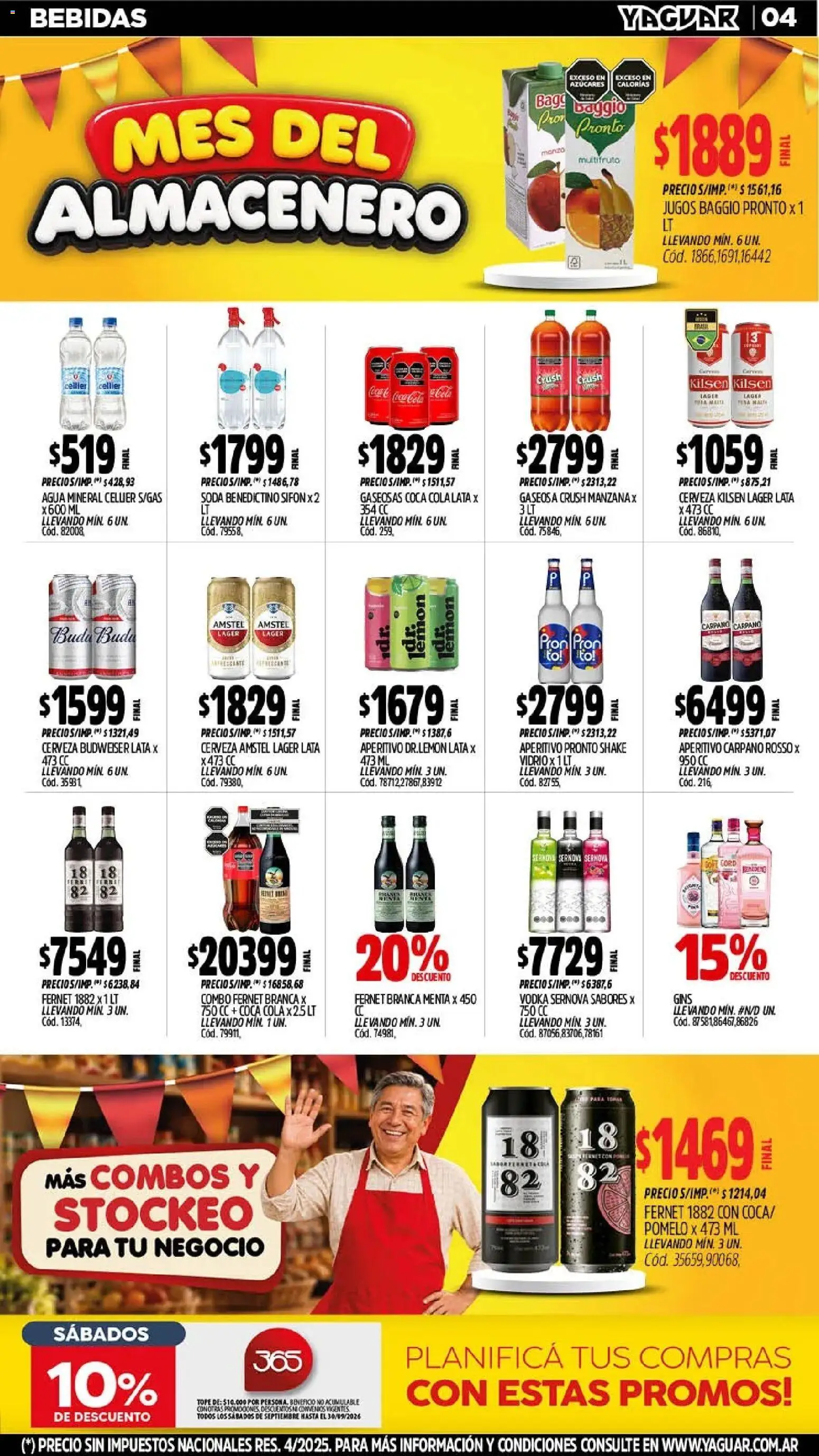 Vista previa del folleto de la tienda Yaguar válido desde el 28/09/2026 