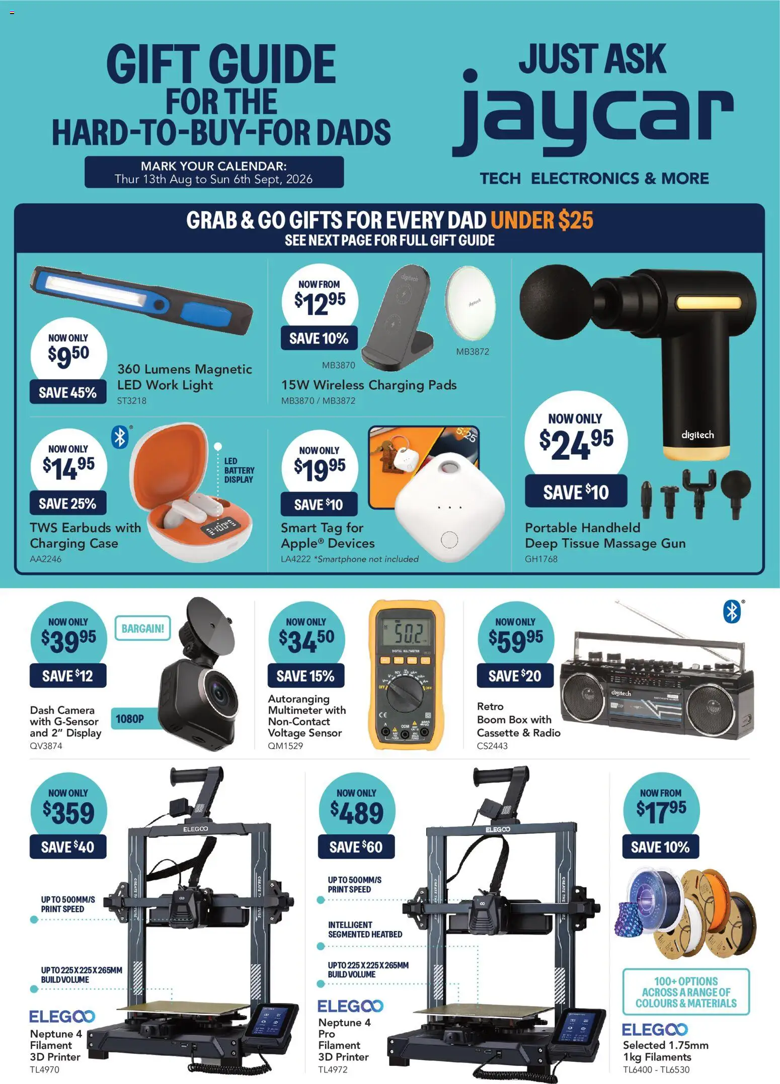 Preview of catalogue Jaycar catalogue from shop Jaycar valid 13/08/2026