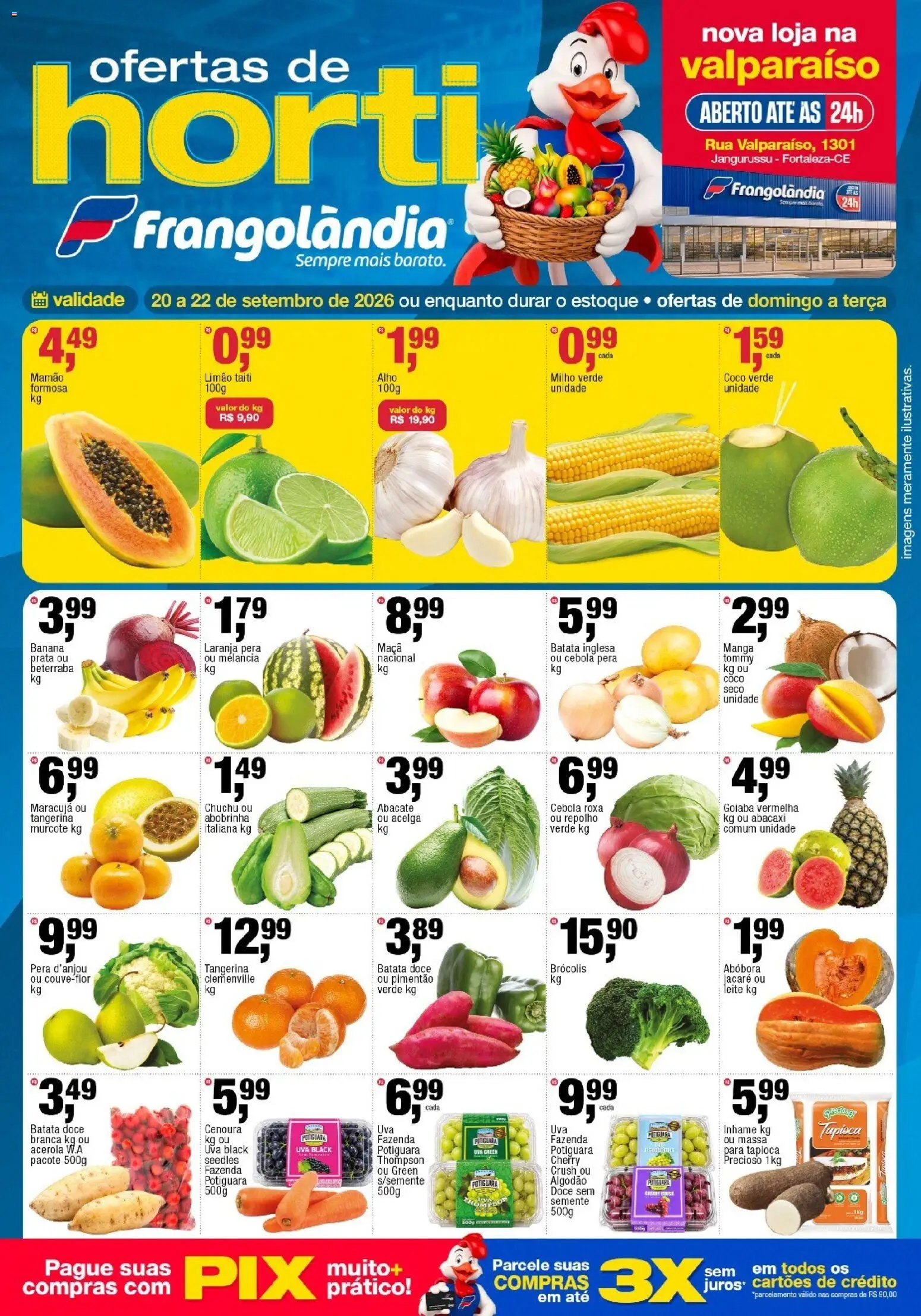 Pré-Visualização do folheto "Frangolândia - Ofertas da semana" da loja Frangolândia válido a partir de 20/09/2026