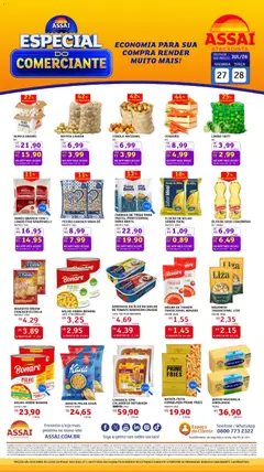 Pré-Visualização do folheto "Assaí Atacadista ofertas - PI" da loja Assaí Atacadista válido a partir de 27/07/2026