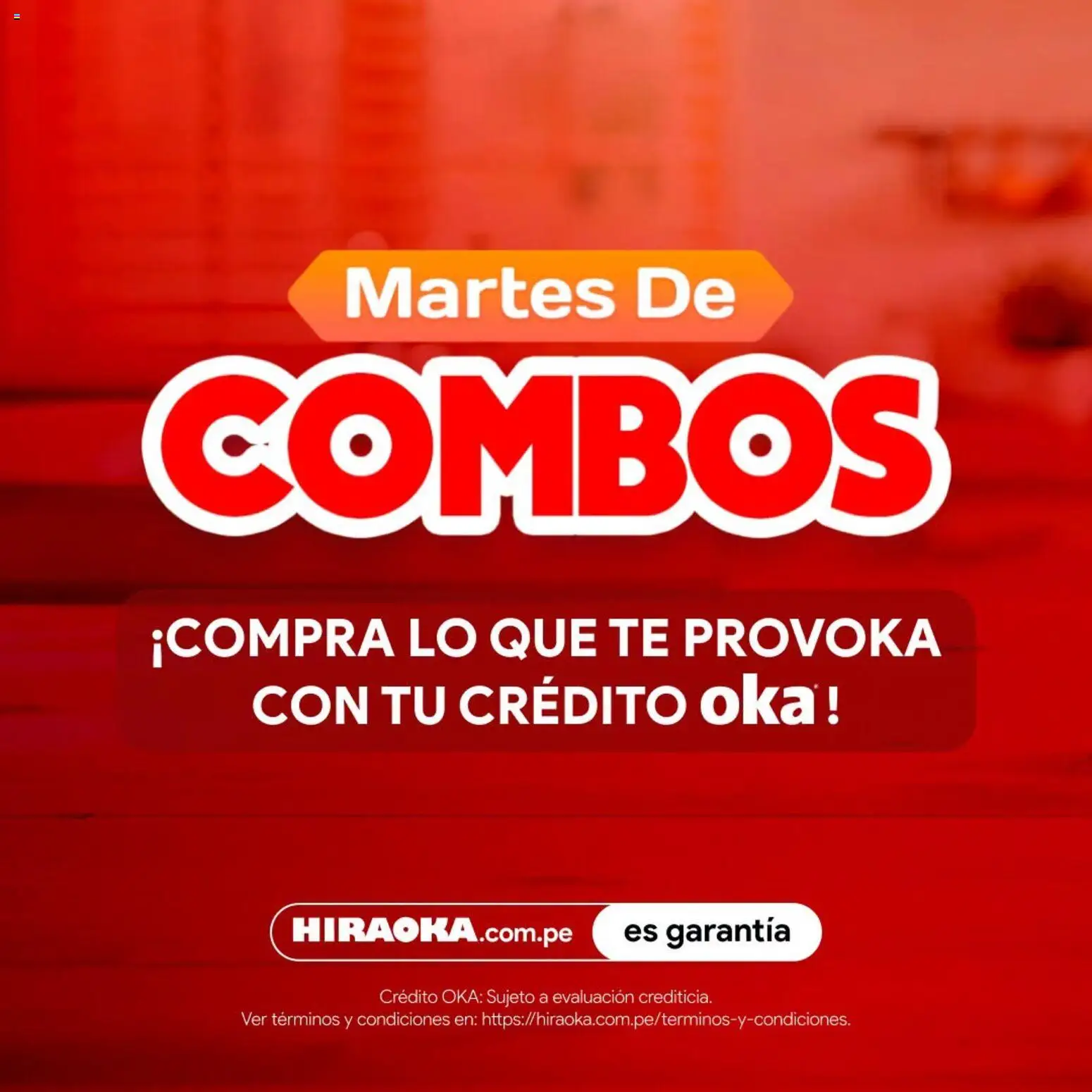 Vista previa de Catálogo Hiraoka - Martes De Combos de la tienda Hiraoka válido desde 21/10/2026