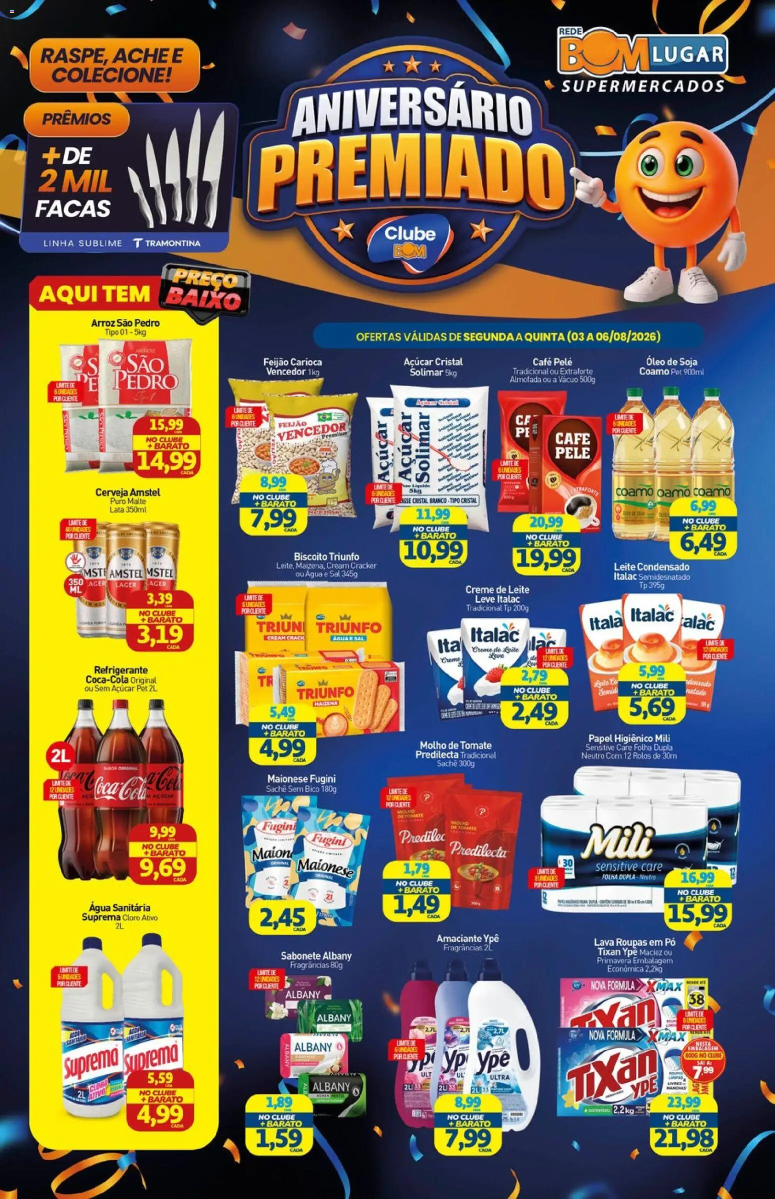 Pré-Visualização do folheto "Rede Bom Lugar - Ofertas da semana" da loja Rede Bom Lugar válido a partir de 03/08/2026
