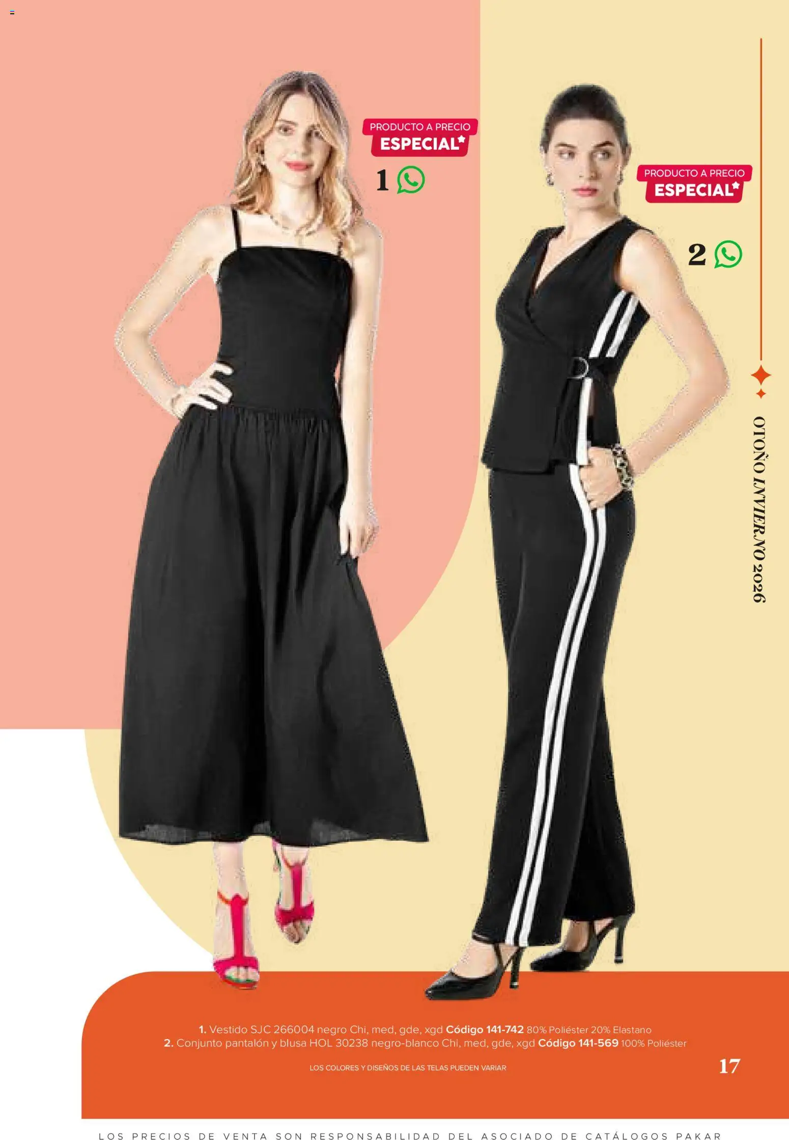 Vista previa las ofertas de la tienda SC Pakar - SC Pakar catálogo Ropa desde el 31/07/2026 