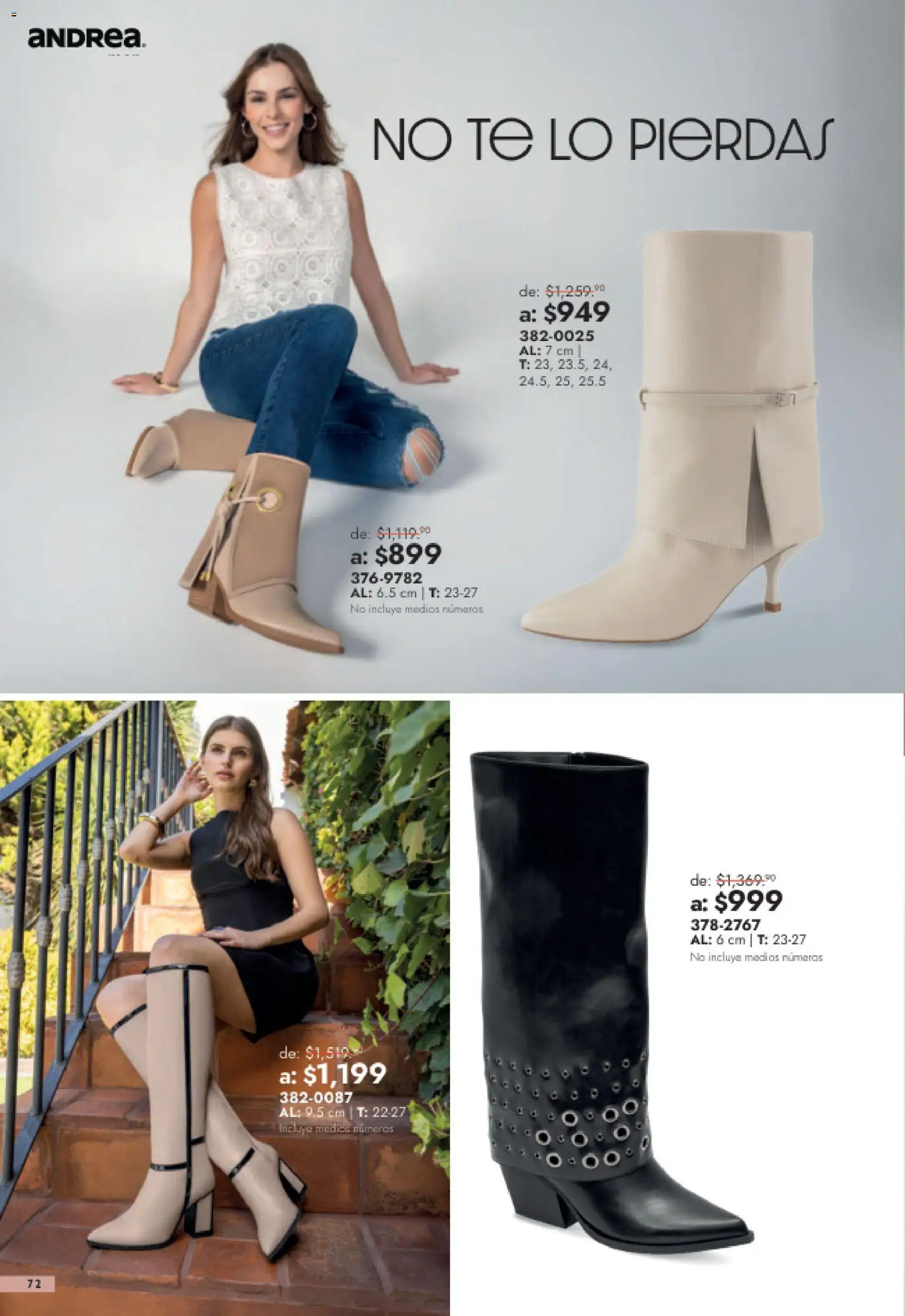 Vista previa las ofertas de la tienda Andrea - Andrea catálogo Outlet desde el 26/07/2026 
