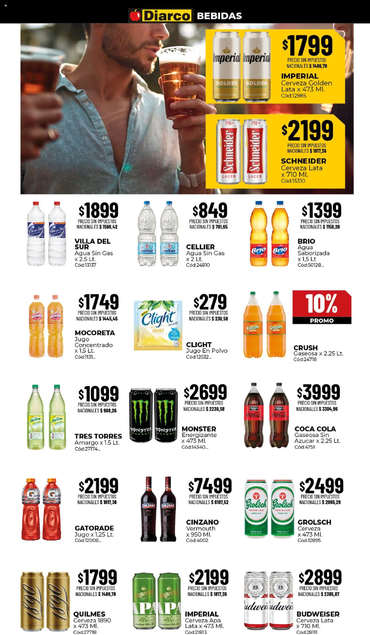 Vista previa del folleto de la tienda Diarco válido desde el 24/08/2026 
