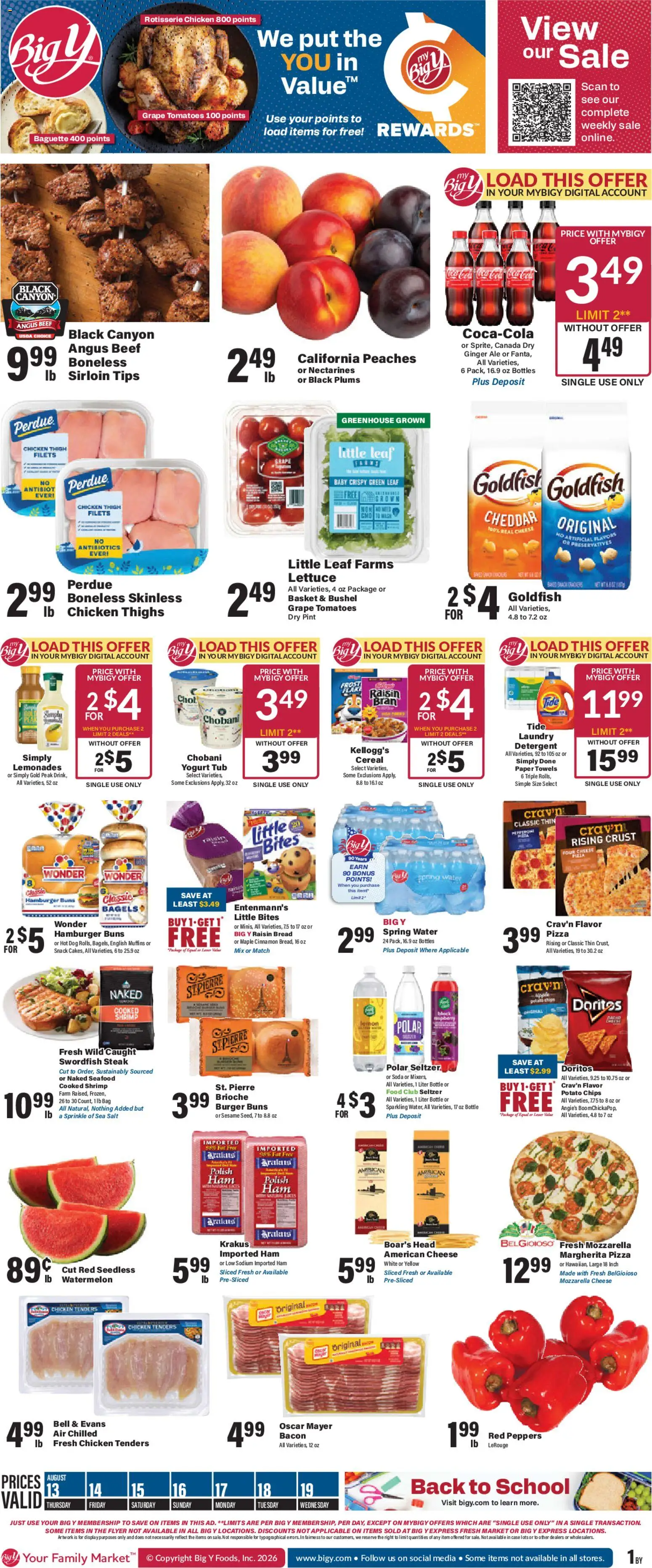 Ad Preview of Big Y Big Y Weekly Ad from 08/13/2026