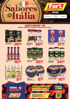 Pré-Visualização do folheto "Fort Atacadista ofertas Sabores da Itália" da loja Fort Atacadista válido a partir de 13/08/2026