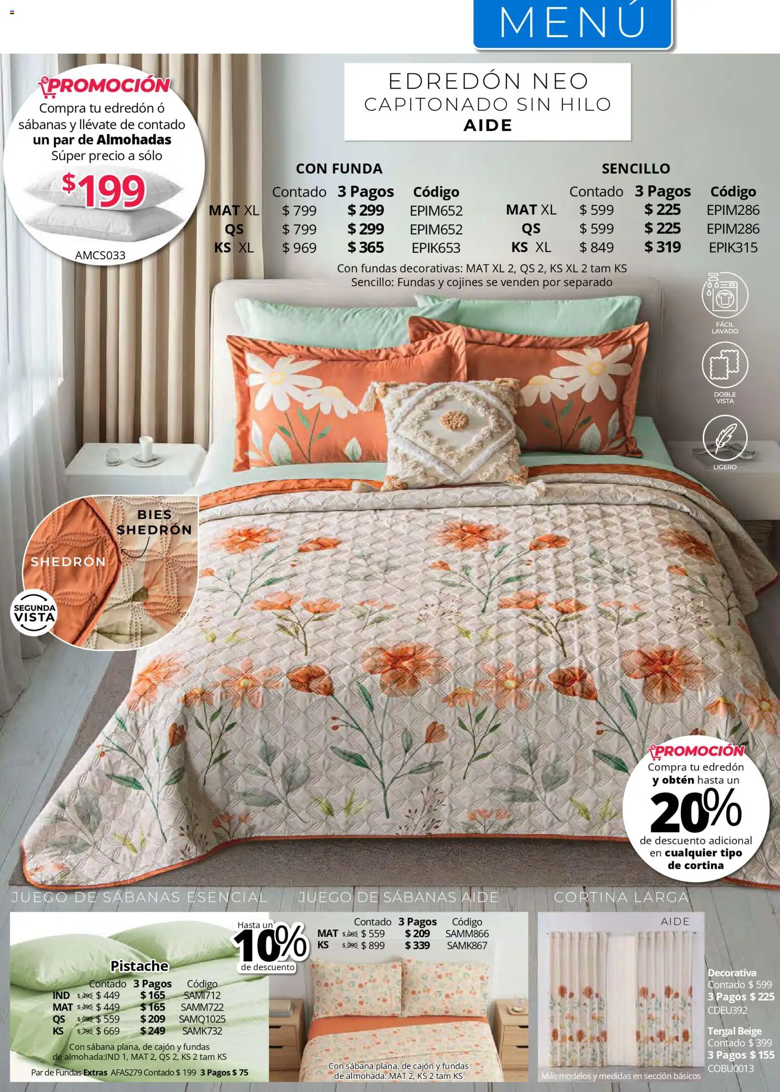 Vista previa las ofertas de la tienda Colchas Concord - Colchas Concord catálogo desde el 01/05/2026 