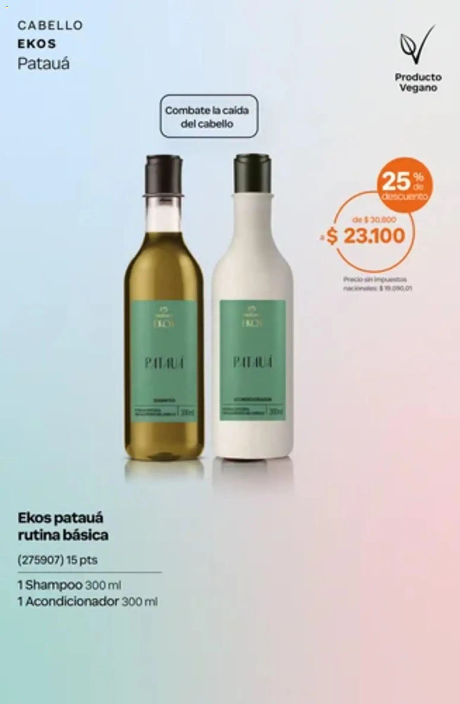 Vista previa del folleto de la tienda Natura válido desde el 01/10/2026 - Shampoo, Acondicionador