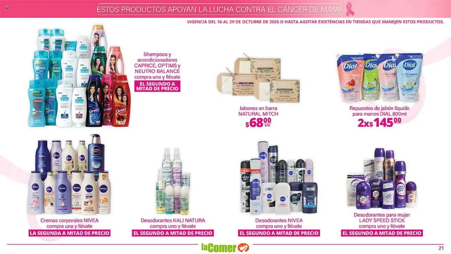 Vista previa las ofertas de la tienda La Comer - La Comer folleto es la tienda rosa desde el 16/10/2026 