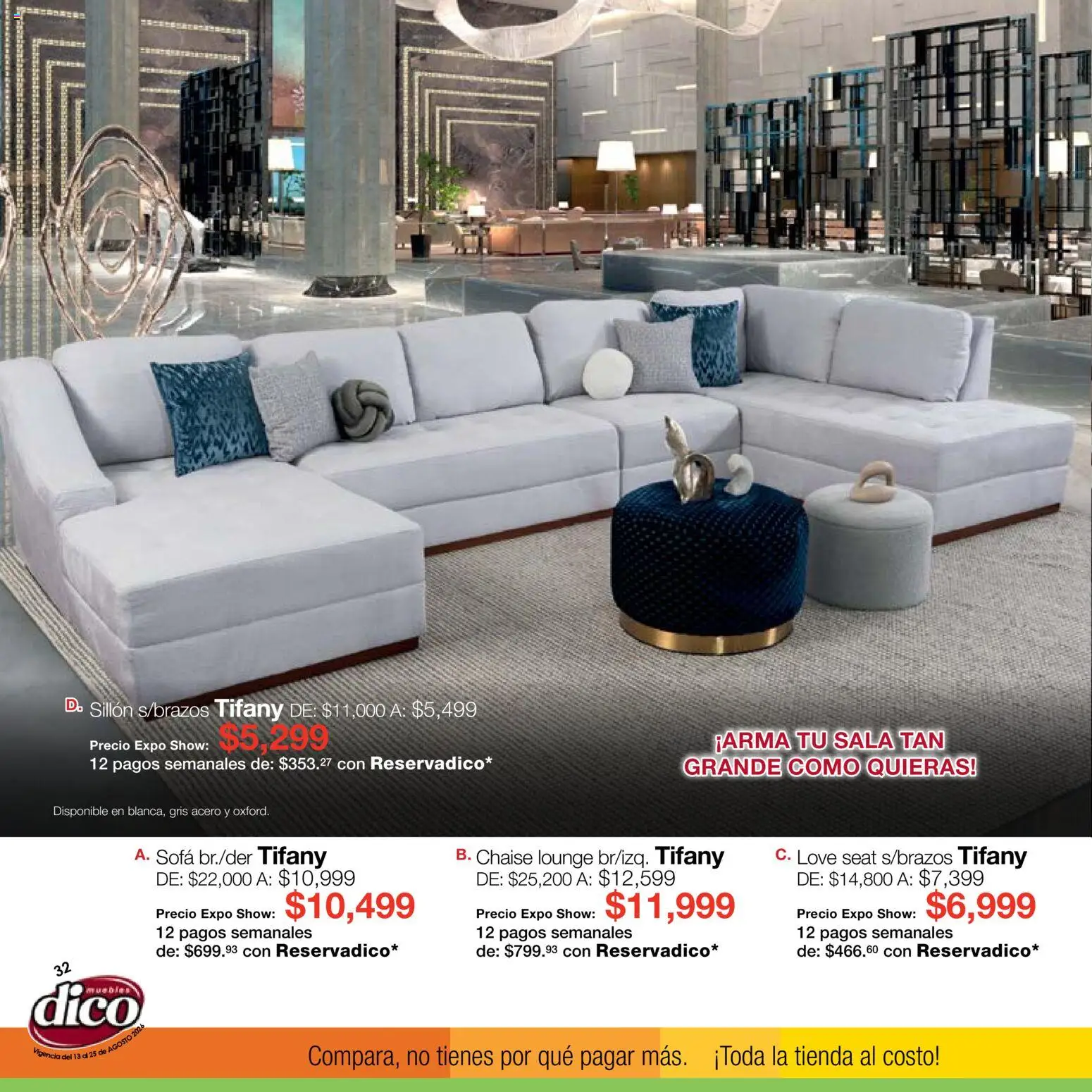 Vista previa las ofertas de la tienda Muebles Dico - Muebles Dico catálogo Expo Show desde el 13/08/2026 