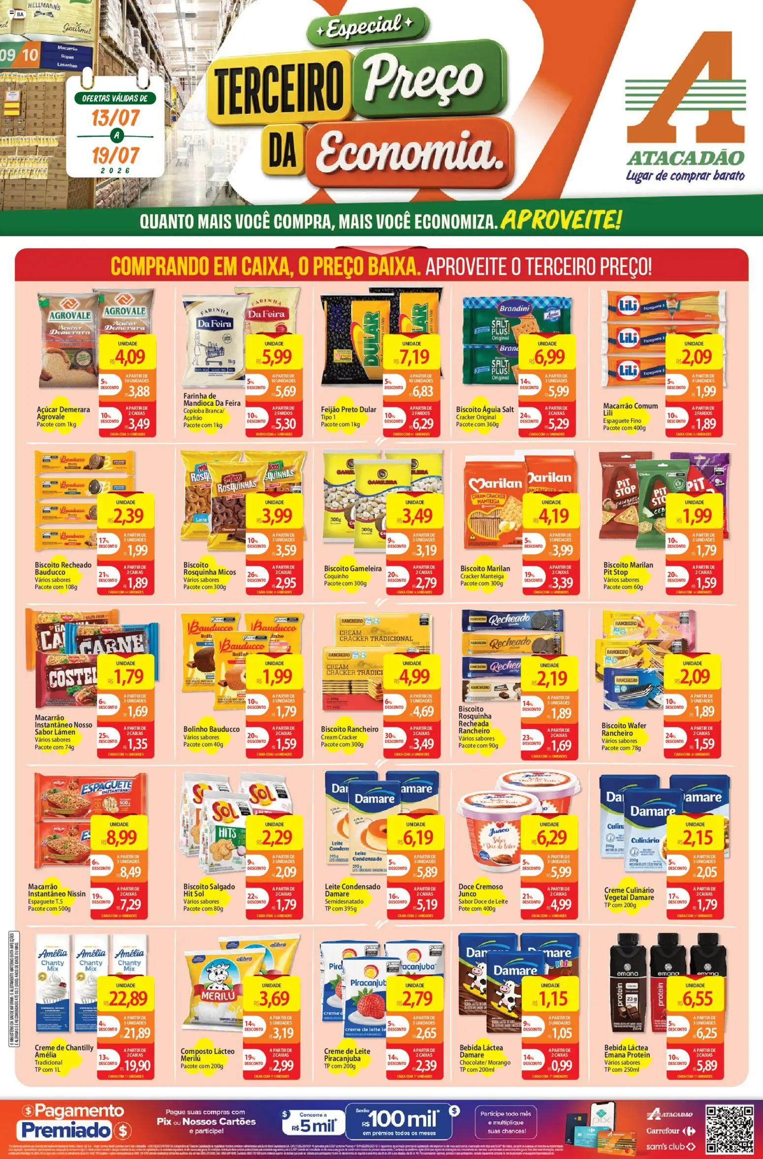 Pré-Visualização do folheto "Atacadão ofertas - BA" da loja Atacadão válido a partir de 13/07/2026