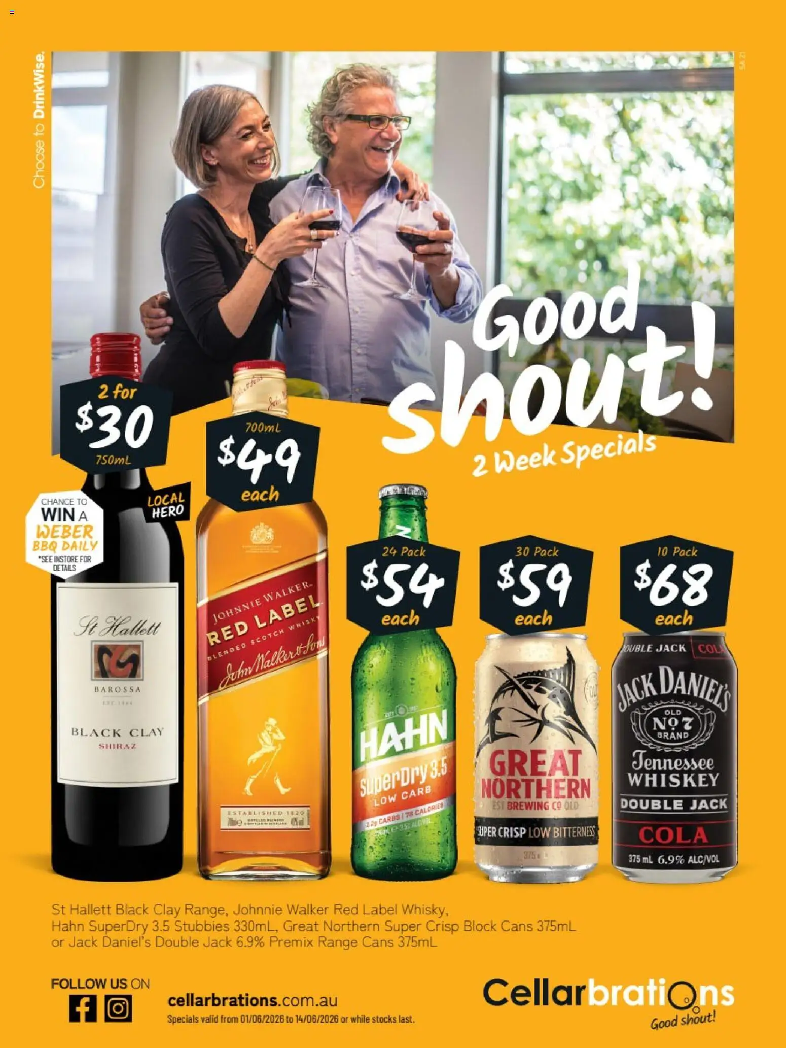 Preview of catalogue Cellarbrations catalogue SA Z1 from shop Cellarbrations valid 01/06/2026