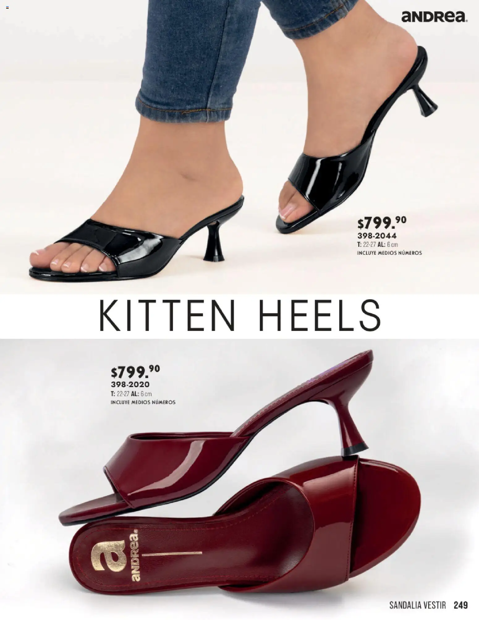 Vista previa las ofertas de la tienda Andrea - Andrea catálogo Otoño Invierno desde el 23/08/2026 