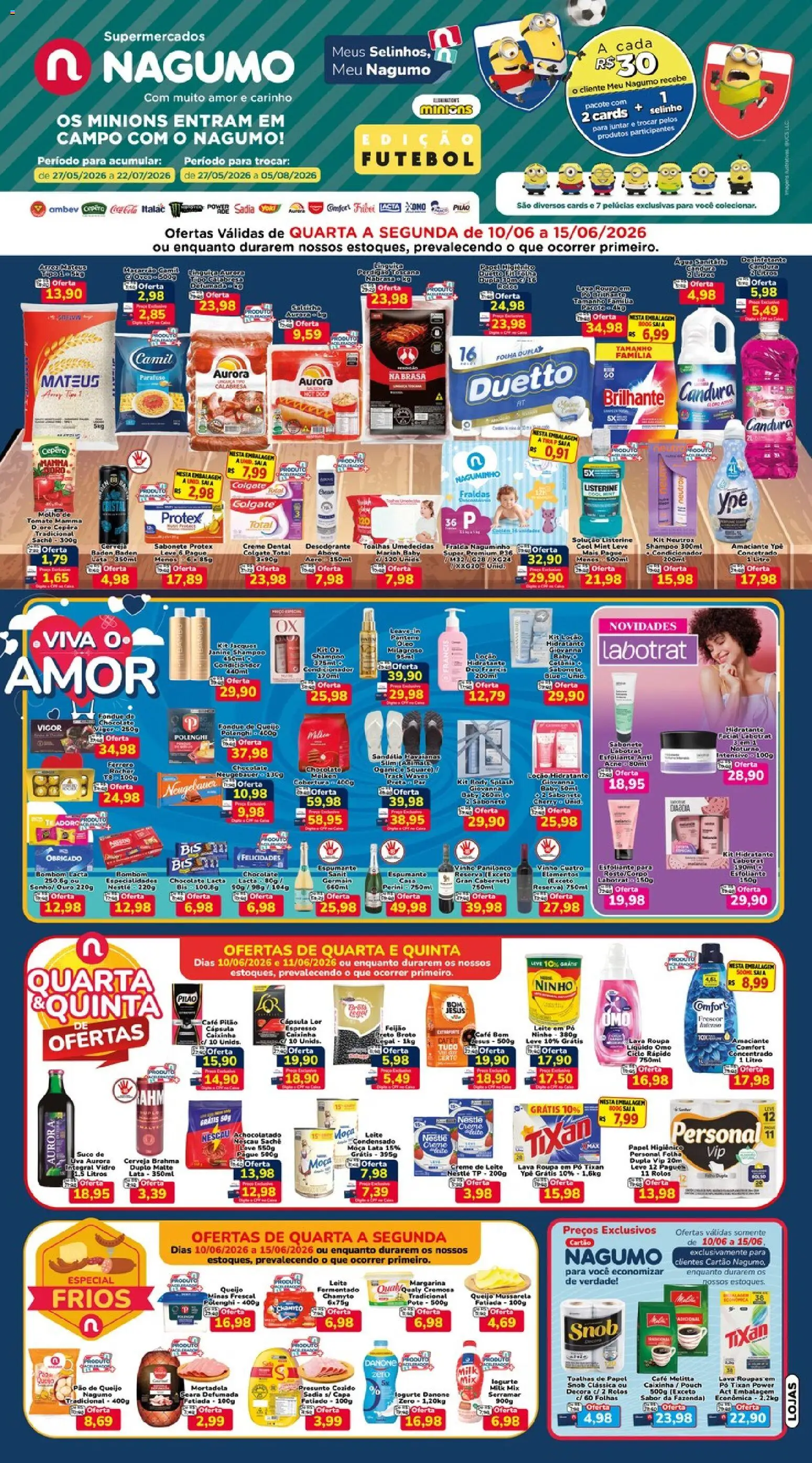 Pré-Visualização do folheto "Nagumo - Ofertas da semana" da loja Nagumo válido a partir de 10/06/2026