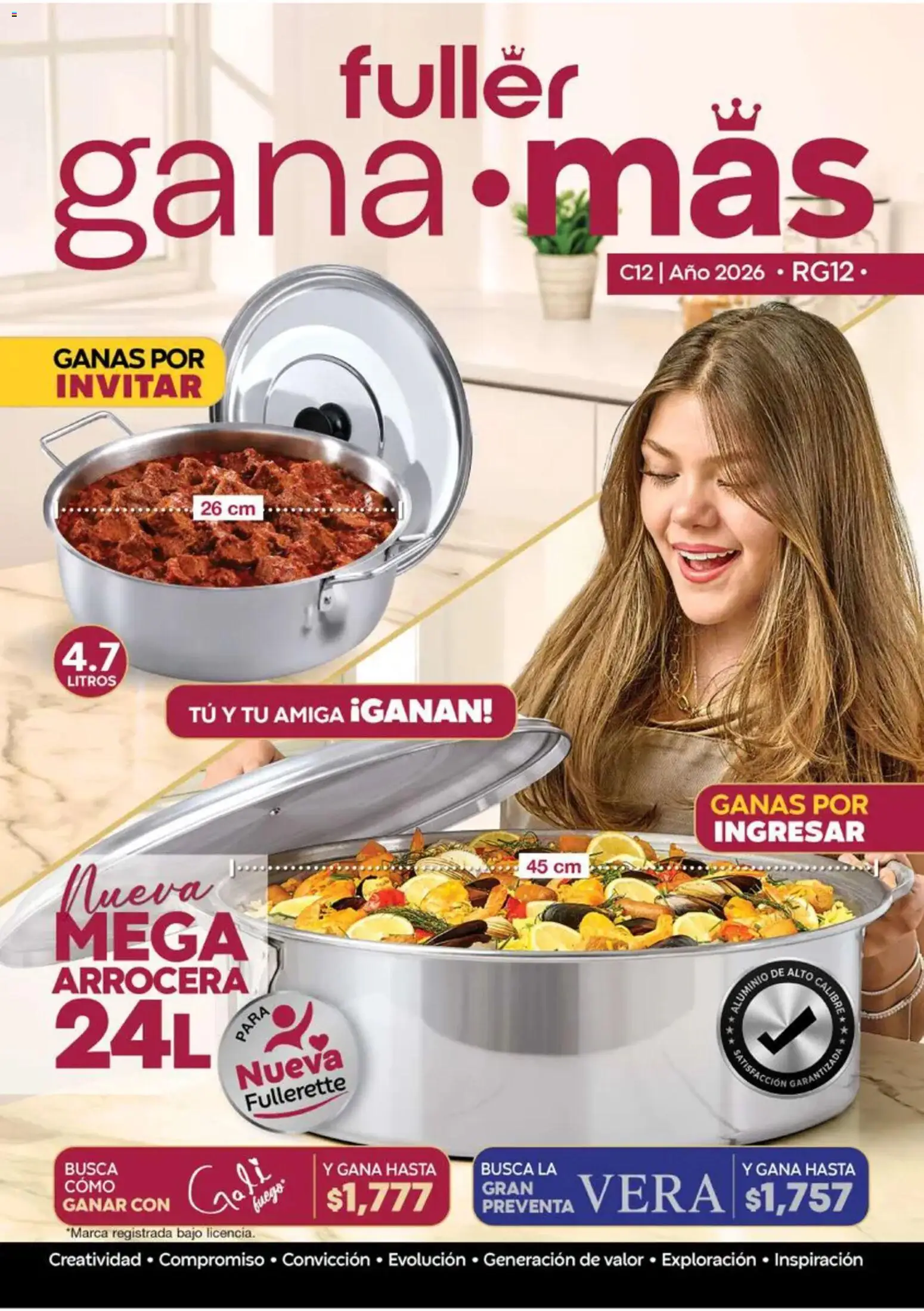 Vista previa las ofertas de la tienda Fuller - Fuller Gana Más 12 2026 desde el 16/09/2026 
