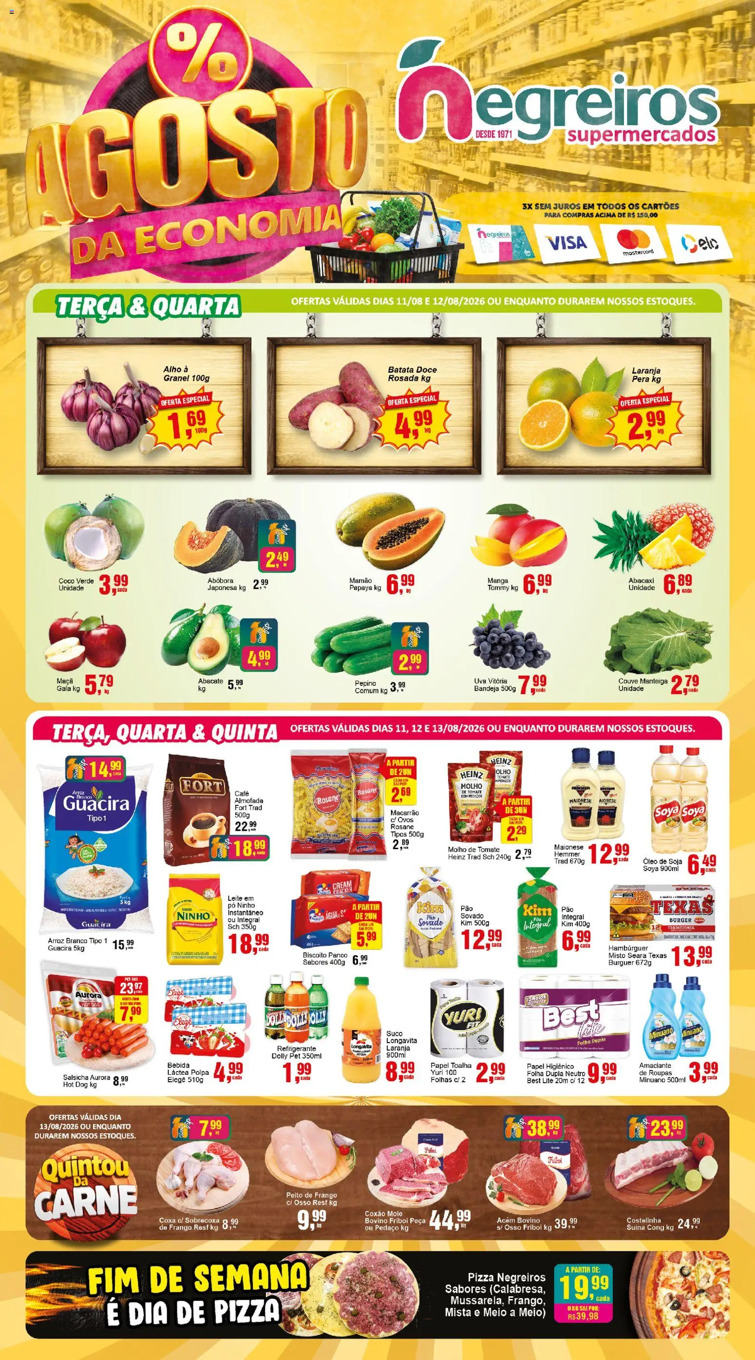 Pré-Visualização do folheto "Negreiros - Ofertas da semana" da loja Negreiros válido a partir de 11/08/2026