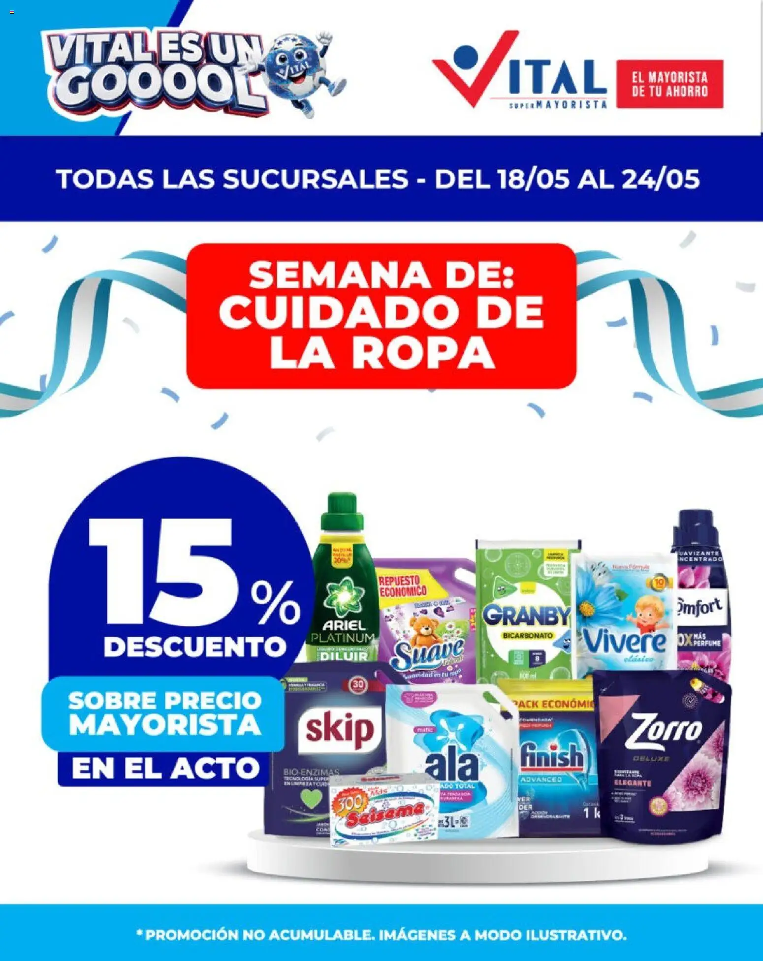 Vista previa del folleto de la tienda Vital válido desde el 18/05/2026 