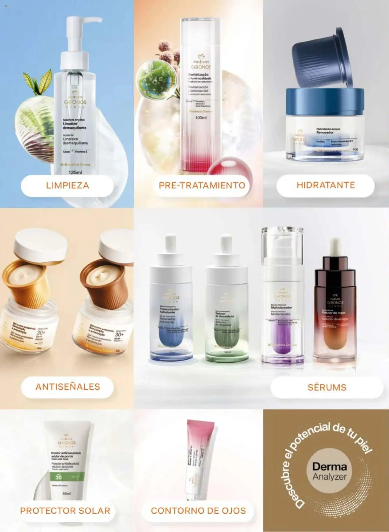Vista previa las ofertas de la tienda Natura - Natura campaña 6 2026 desde el 02/04/2026 - Protector solar, Contorno de ojos, Desmaquillante, Contorno