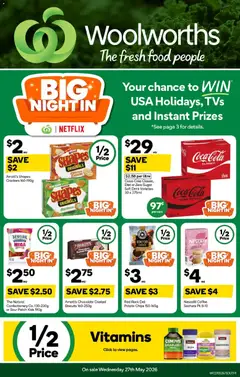 Preview of catalogue Woolworths catalogue NSW South from shop Woolworths valid 27/05/2026